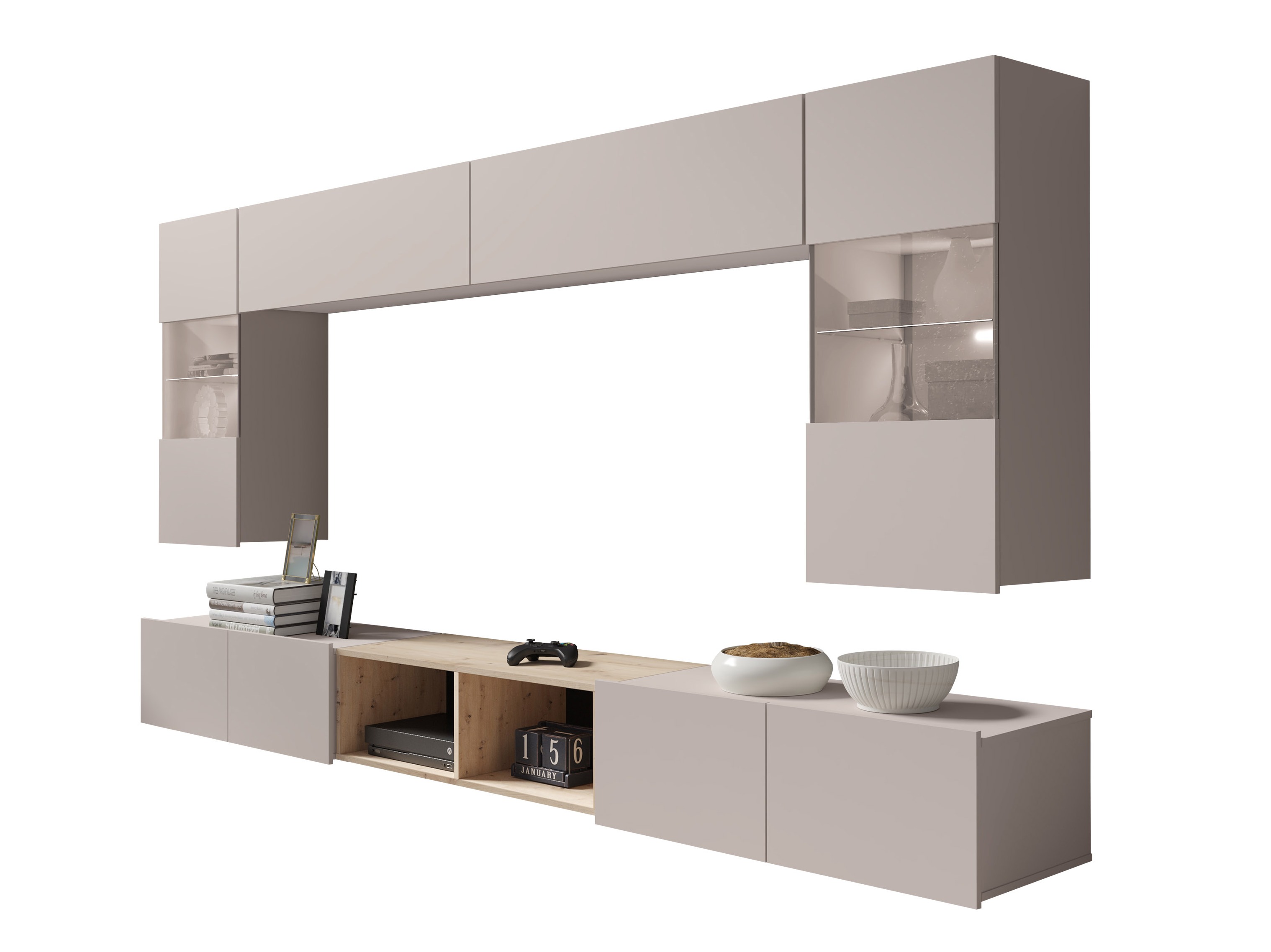 Olohuonesetti Remus XXIV (Kashmir + Artisaanitammi)