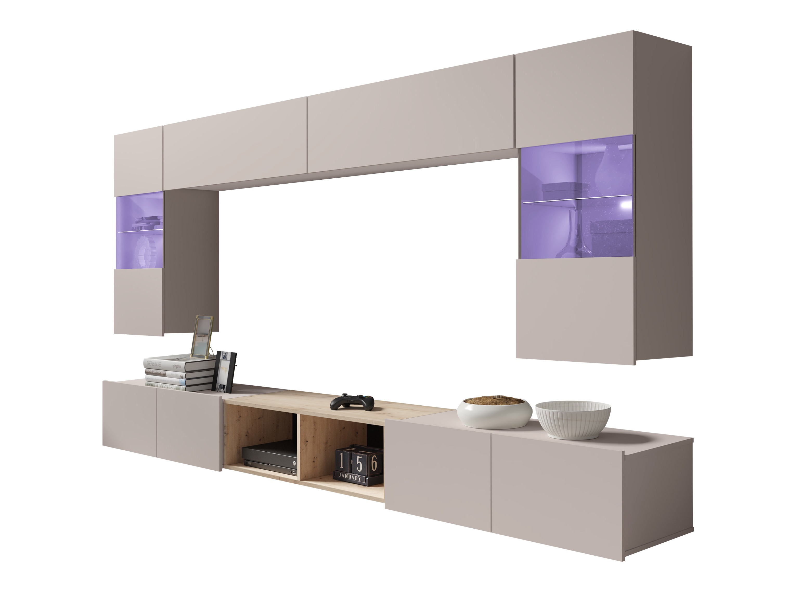 Olohuonesetti Remus XXIV (Kashmir + Artisaanitammi)