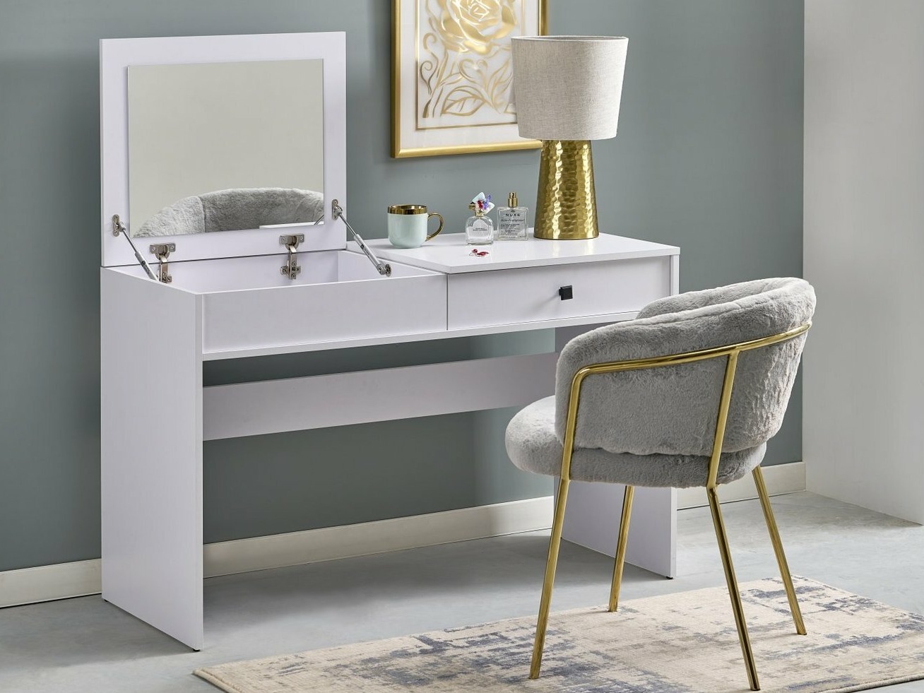 Kampauspöytä Houston 1980