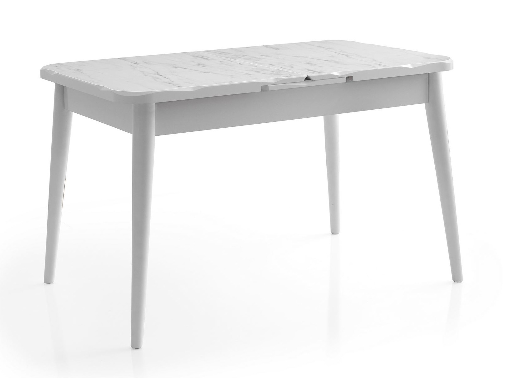 Pöytä Kailua 2620 (Valkoinen marmori)