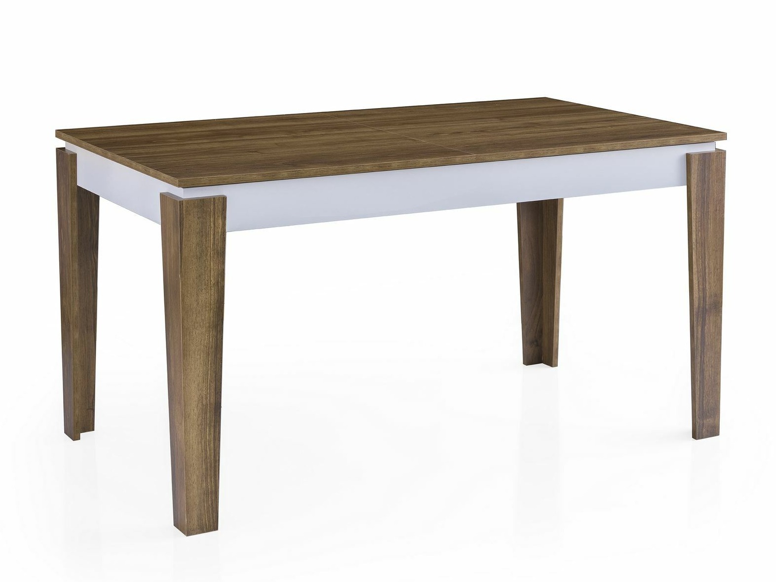 Pöytä Kailua 2625 (Pähkinä + Valkoinen)