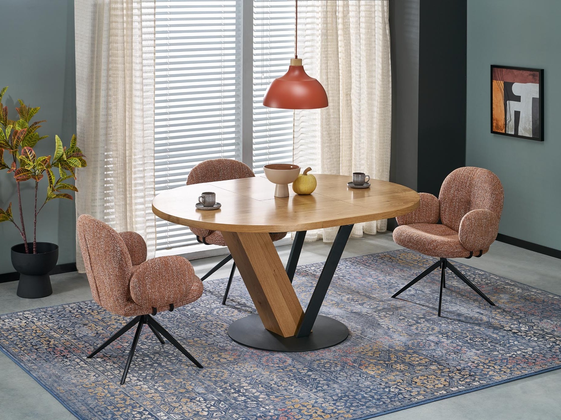 Tuoli Houston 1998 (Ruskea)