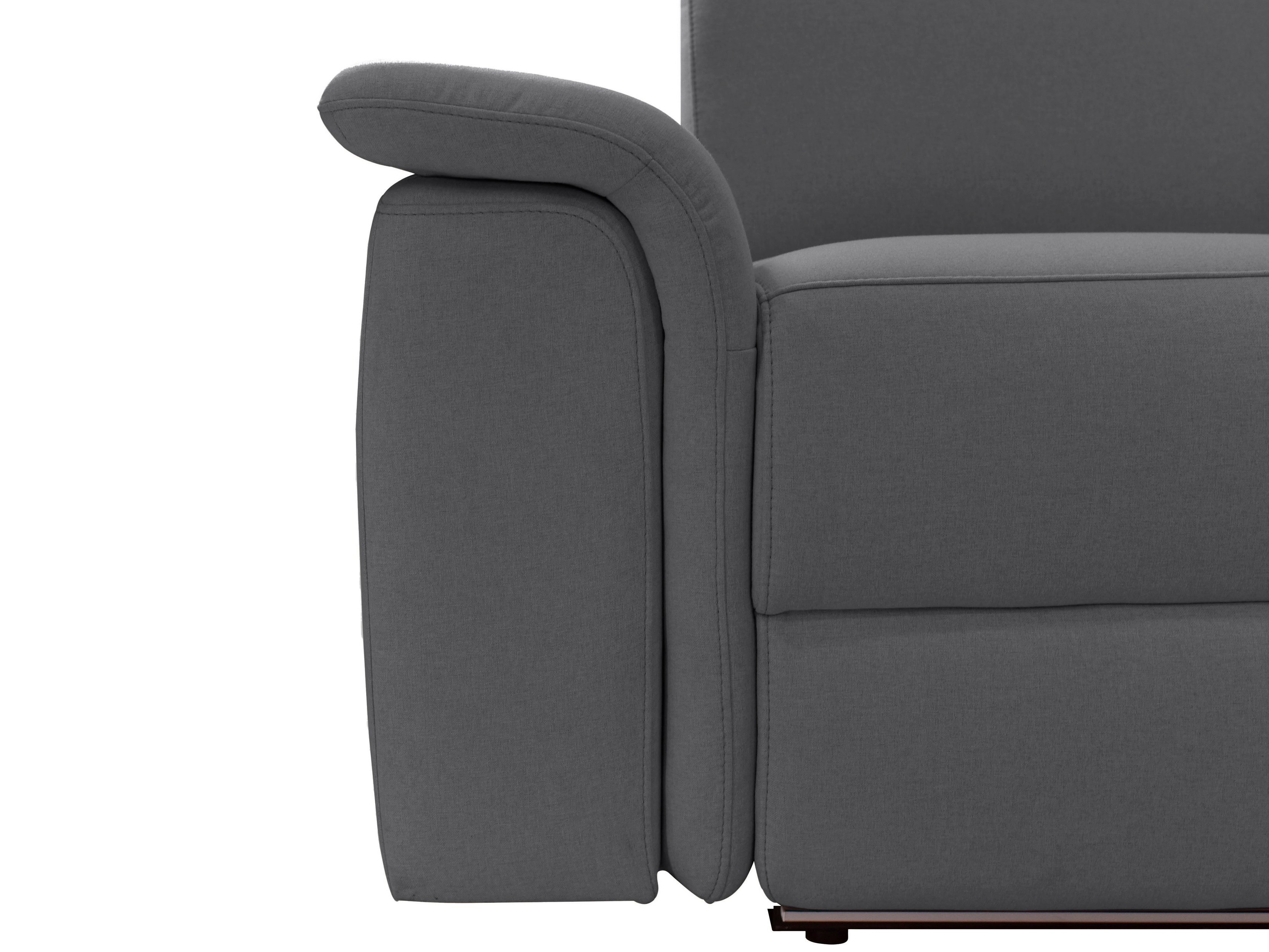 Kulmasohva kallistustoiminnolla Denton 1489 (Antrasiitti)