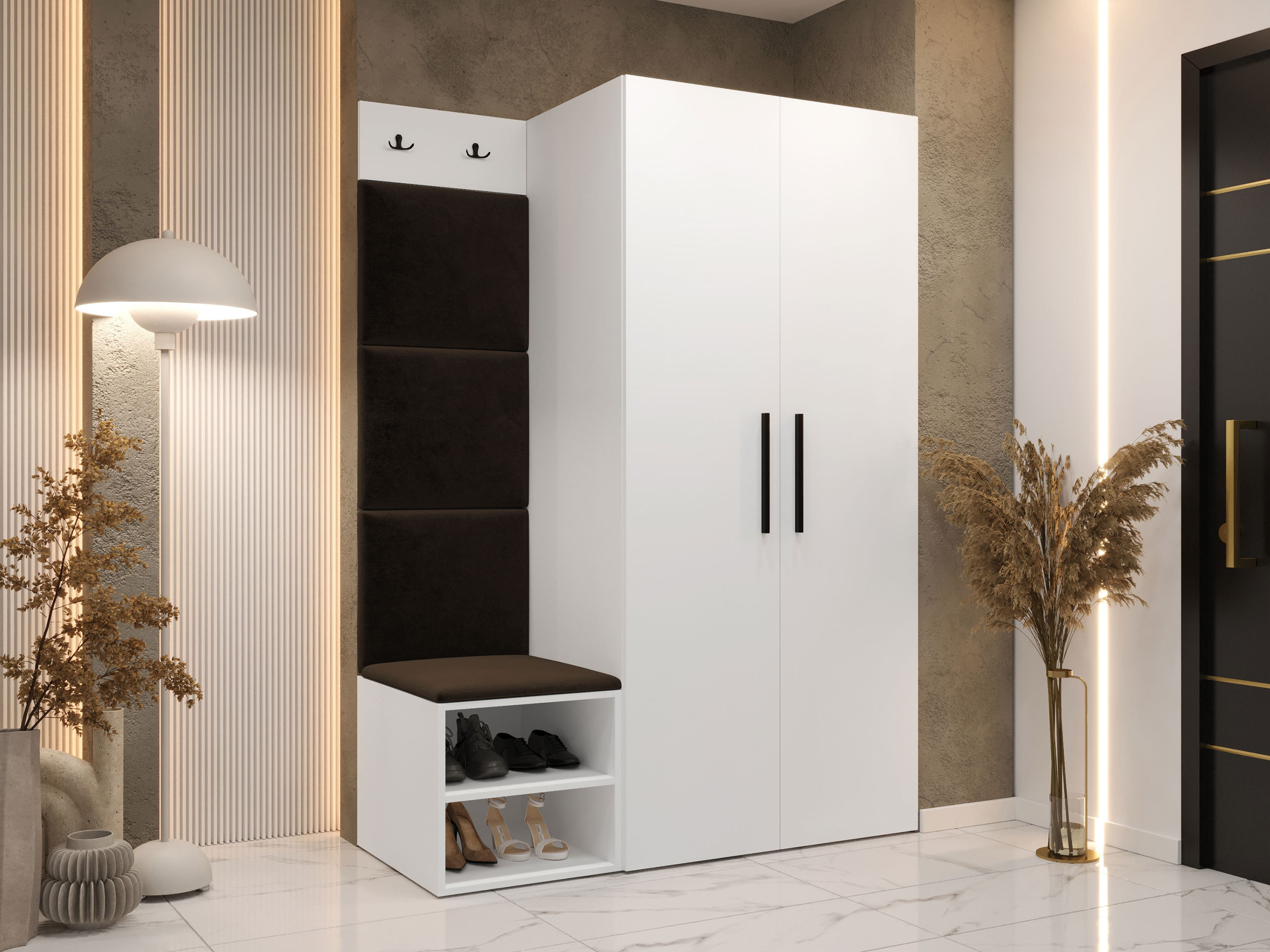 Eteissetti Hartford 523 (Valkoinen)