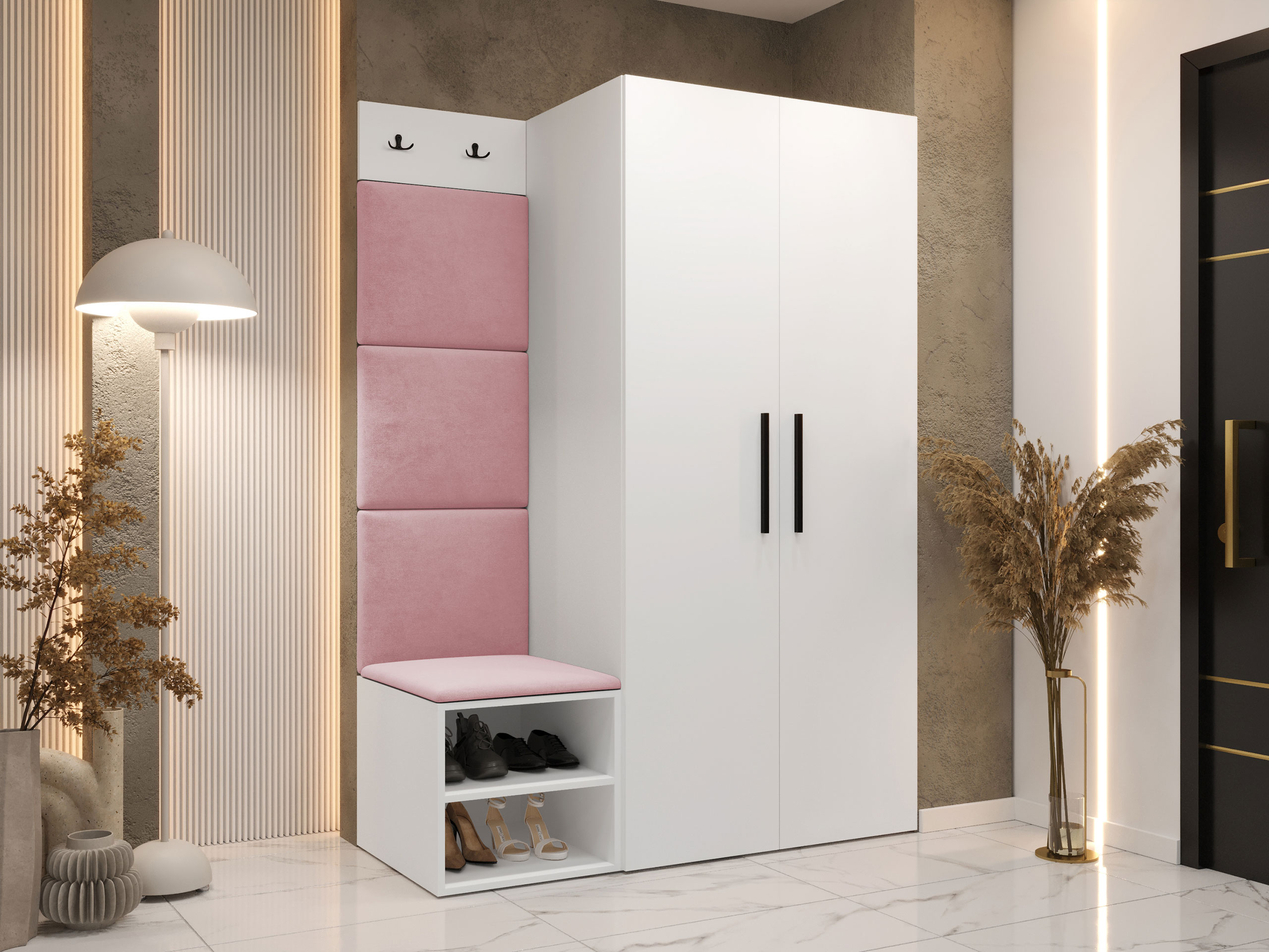 Eteissetti Hartford 523 (Valkoinen)