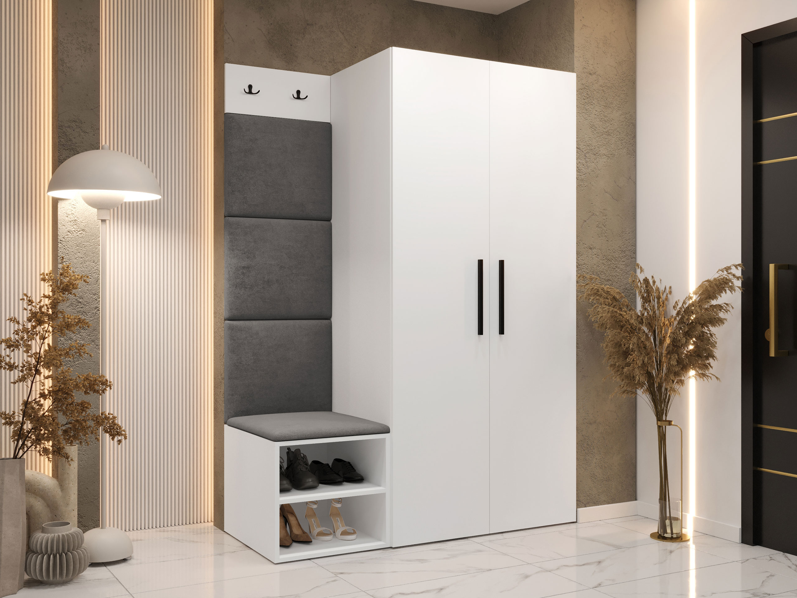 Eteissetti Hartford 523 (Valkoinen)