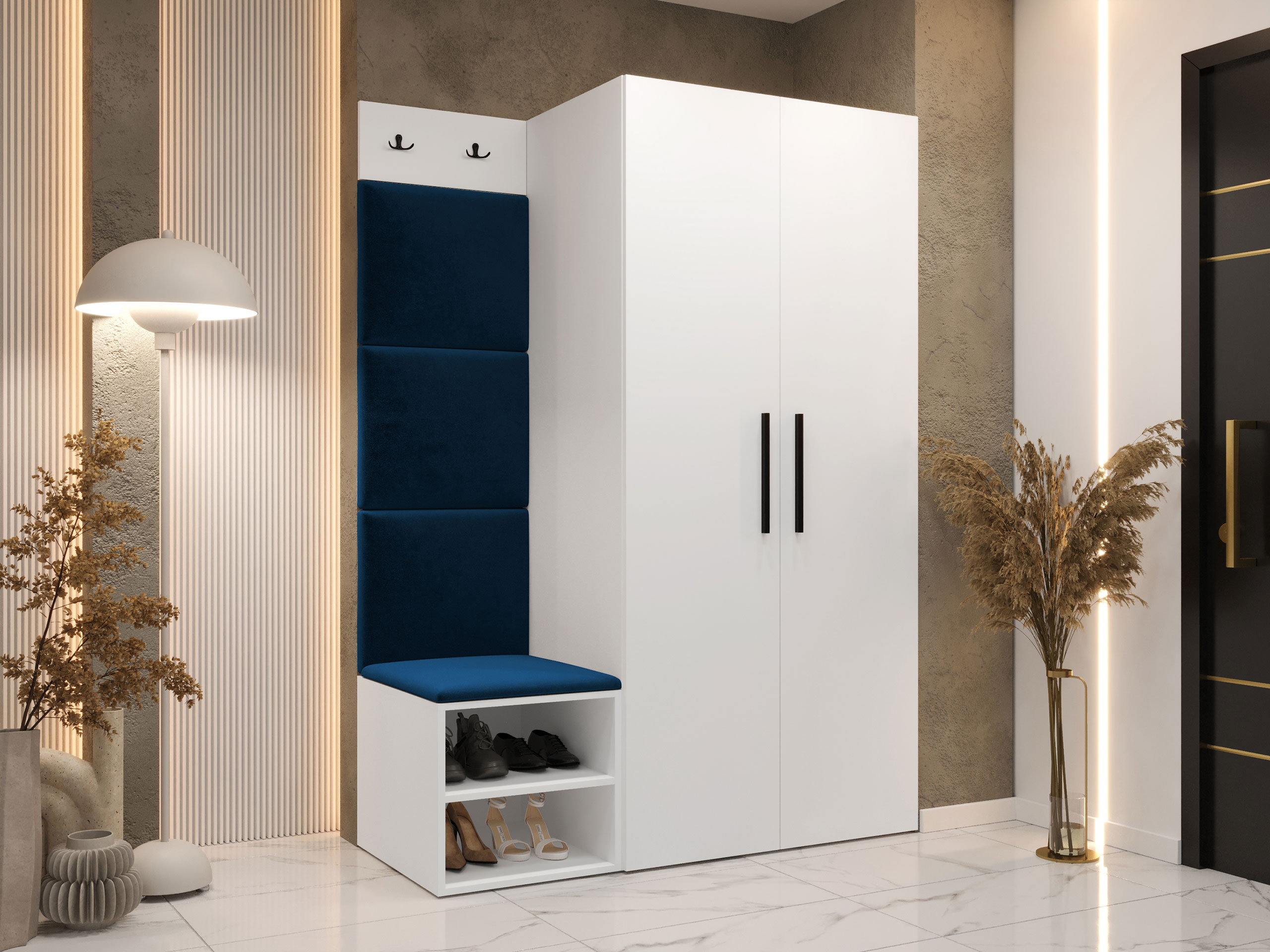 Eteissetti Hartford 523 (Valkoinen)