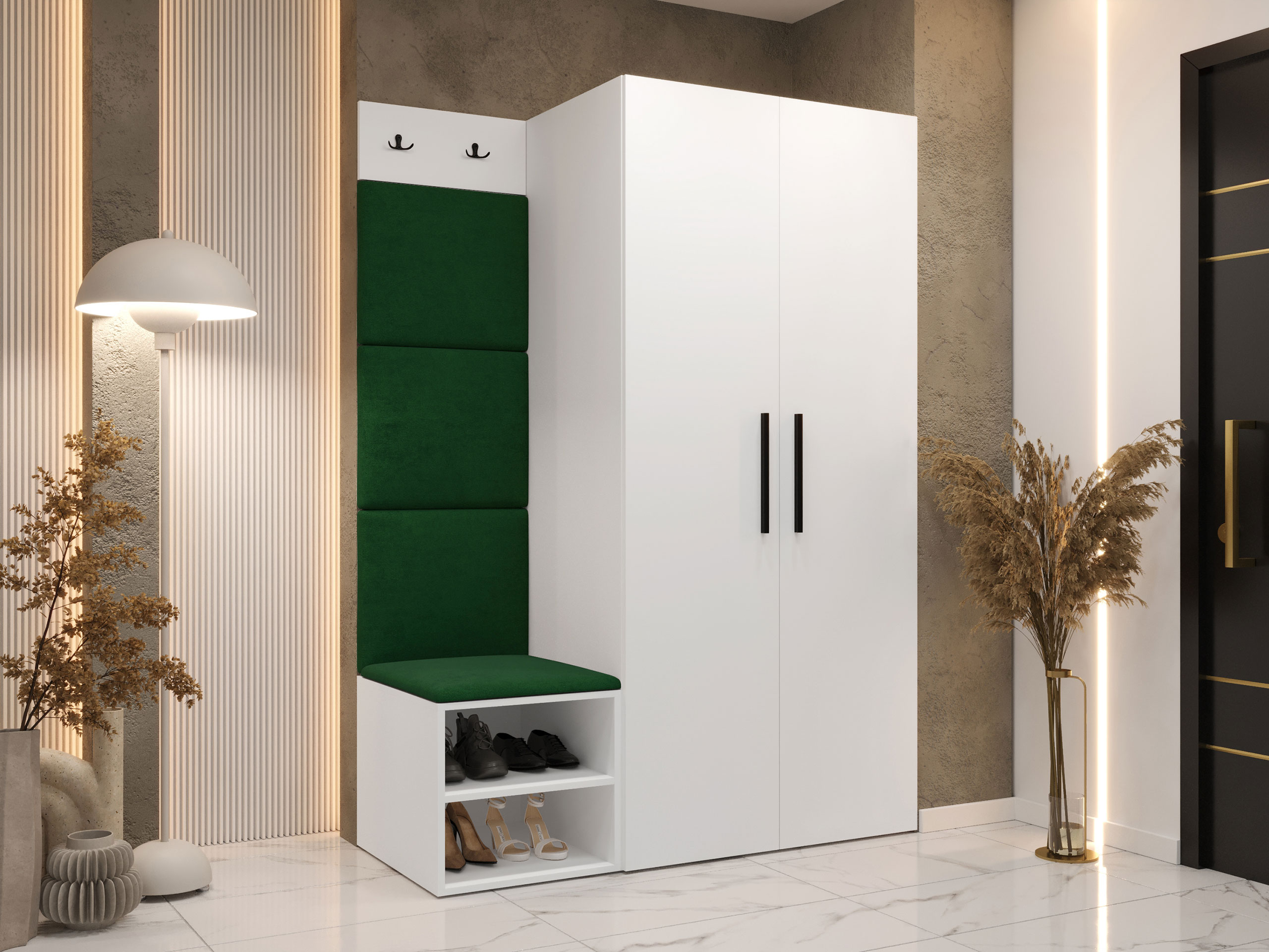 Eteissetti Hartford 523 (Valkoinen)