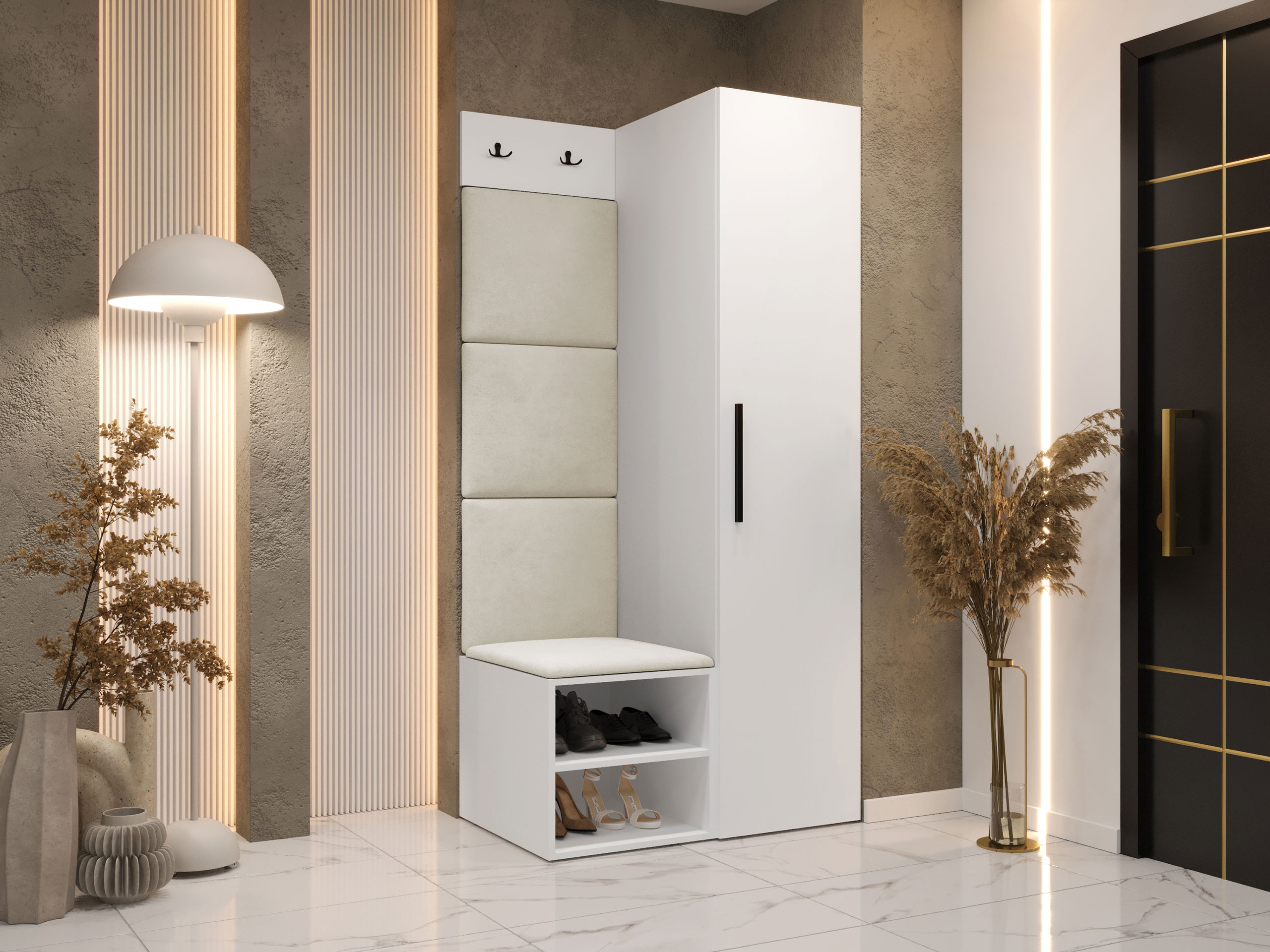 Eteissetti Hartford 524 (Valkoinen)