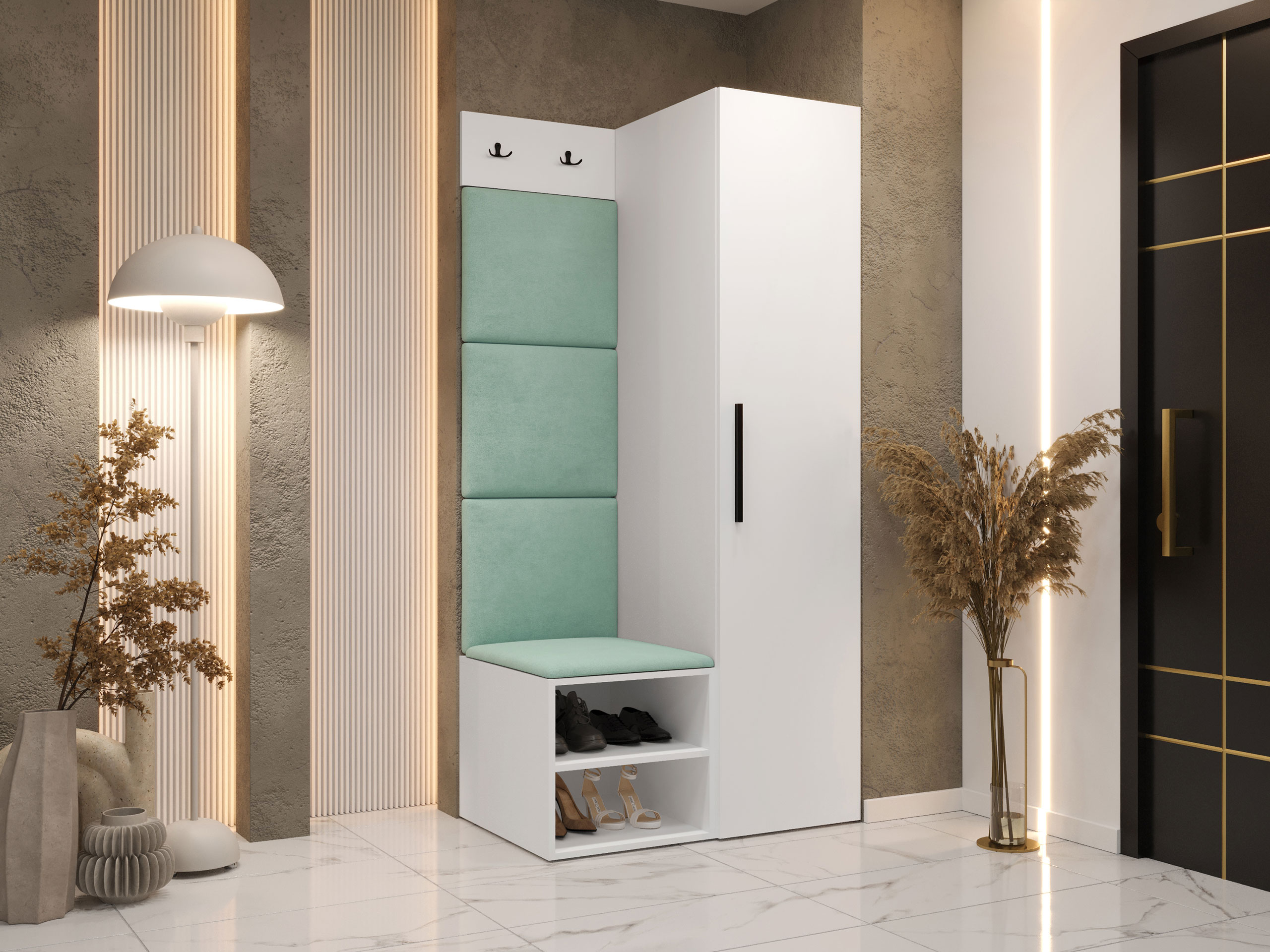 Eteissetti Hartford 524 (Valkoinen)