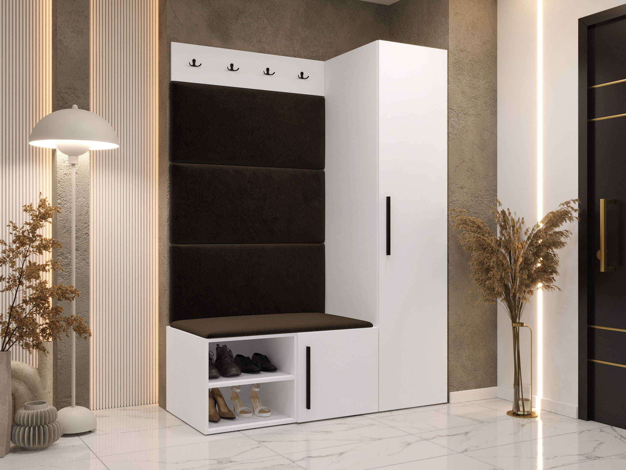 Eteissetti Hartford 525 (Valkoinen)