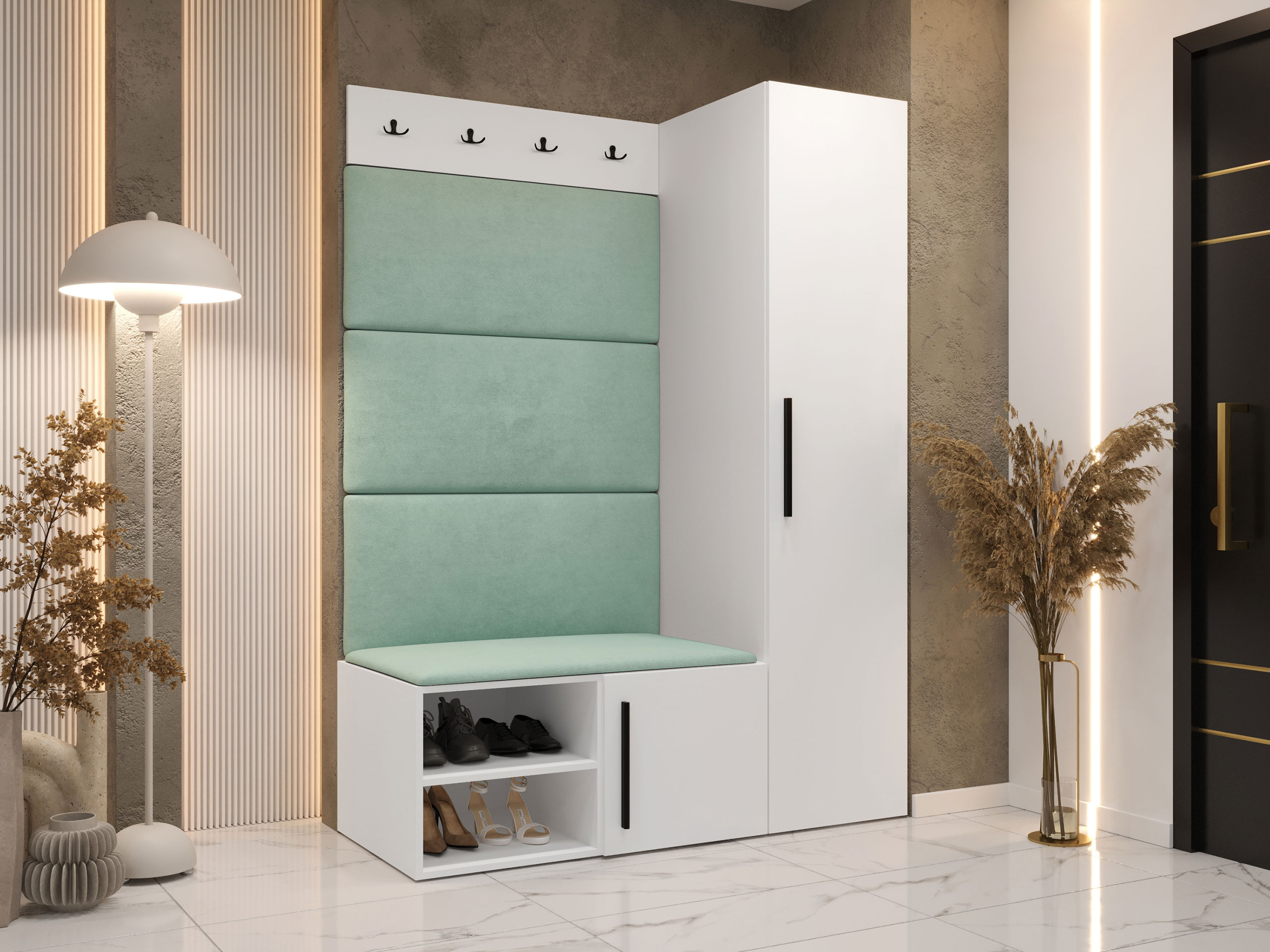 Eteissetti Hartford 525 (Valkoinen)