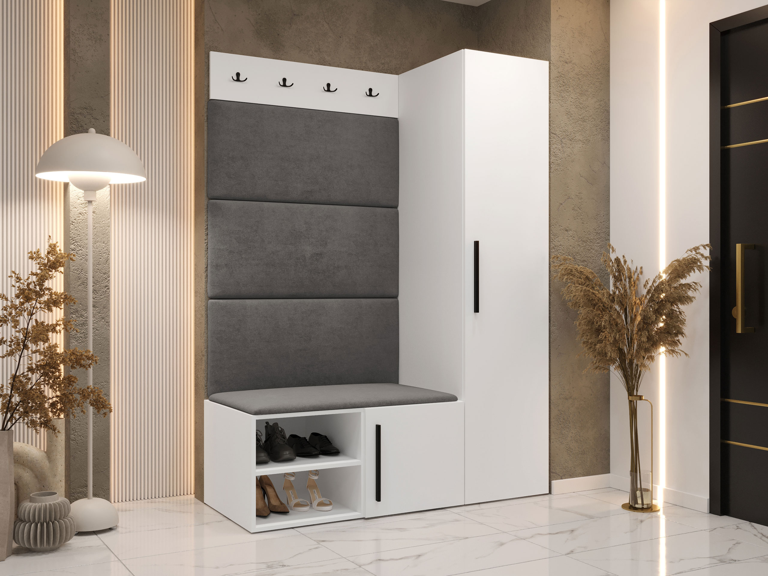 Eteissetti Hartford 525 (Valkoinen)