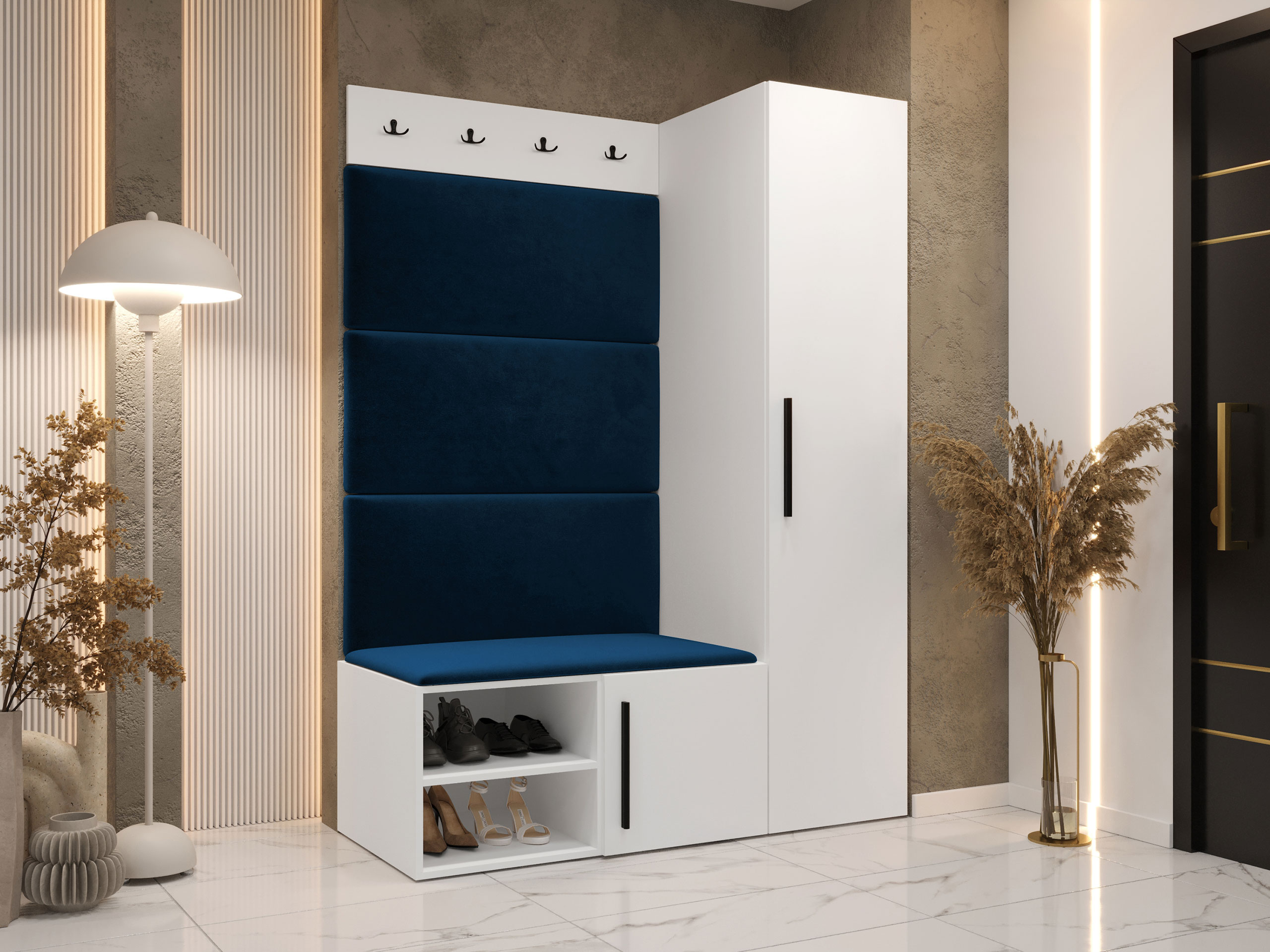 Eteissetti Hartford 525 (Valkoinen)