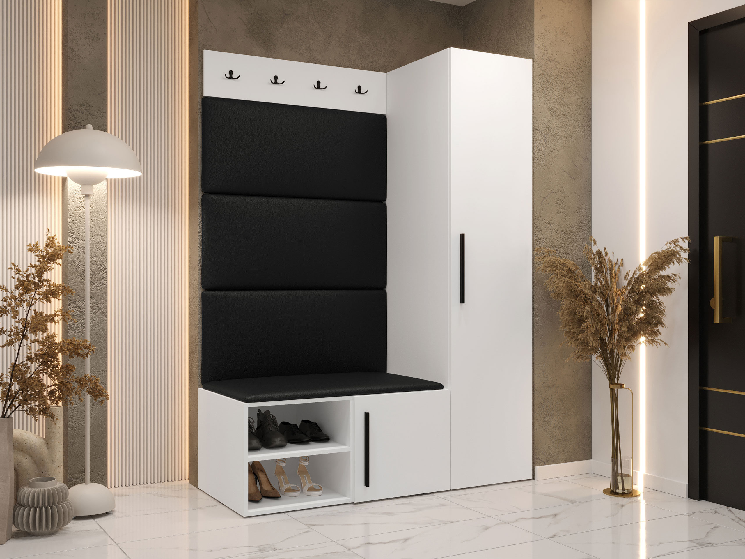 Eteissetti Hartford 525 (Valkoinen)