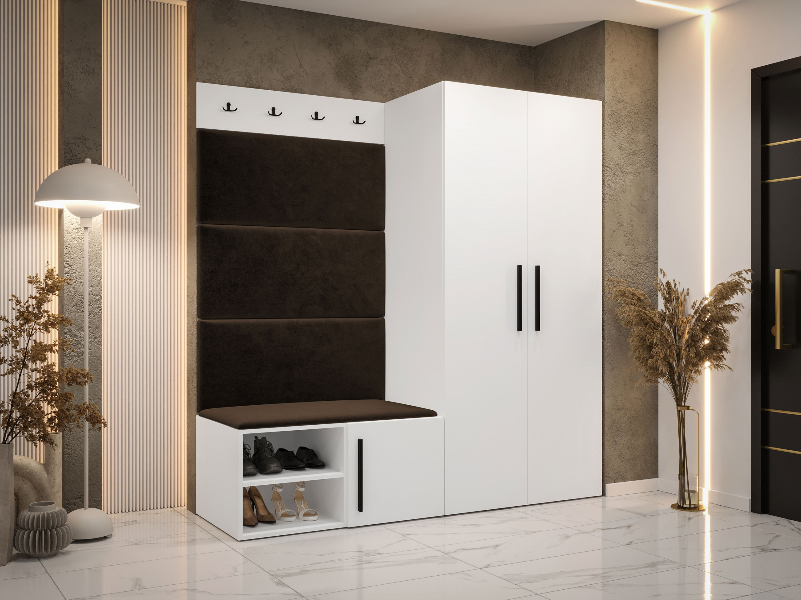 Eteissetti Hartford 526 (Valkoinen)