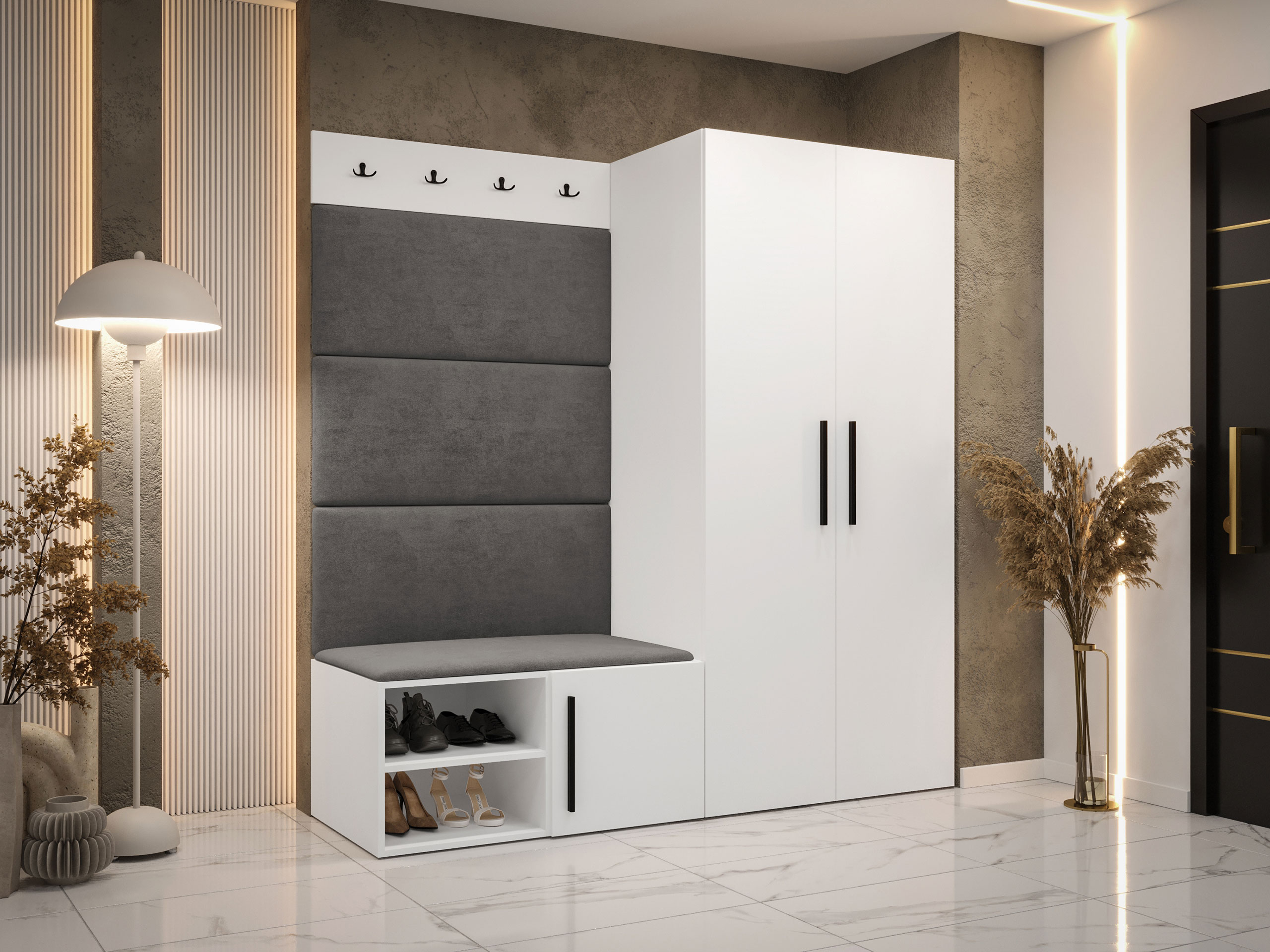 Eteissetti Hartford 526 (Valkoinen)