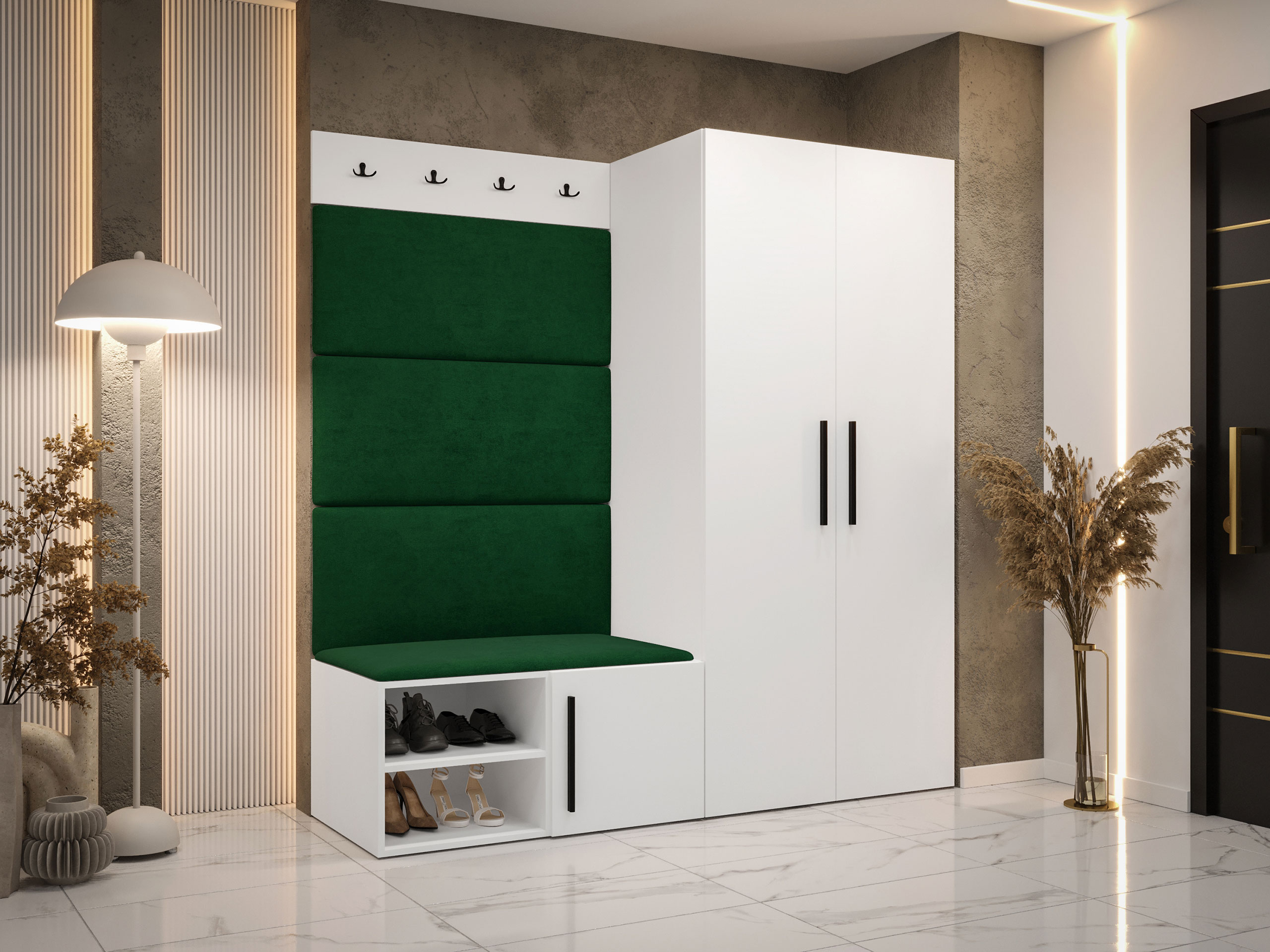 Eteissetti Hartford 526 (Valkoinen)