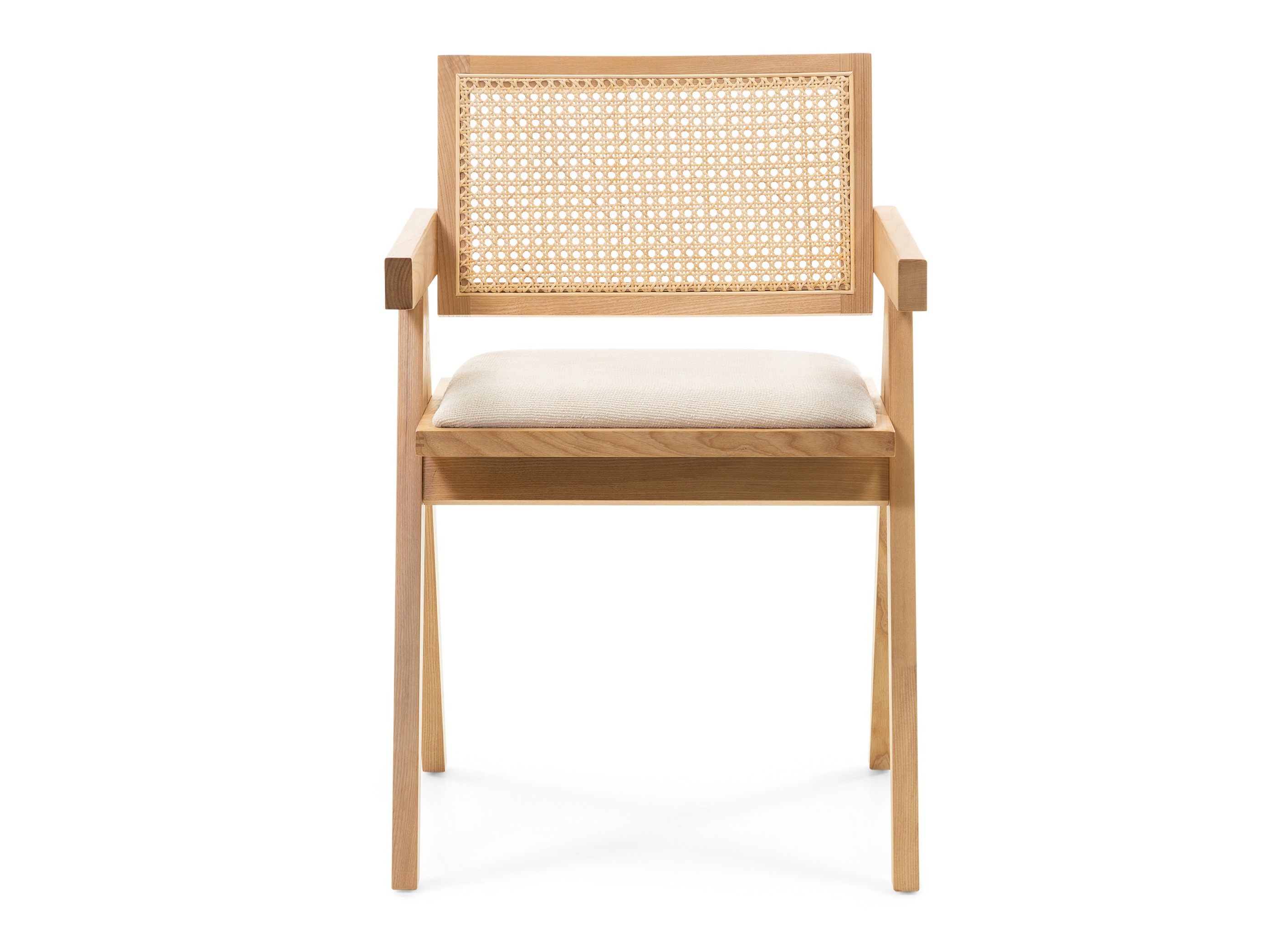 Tuoli Burleson 348 (Vaalea puu + Vaalea beige)