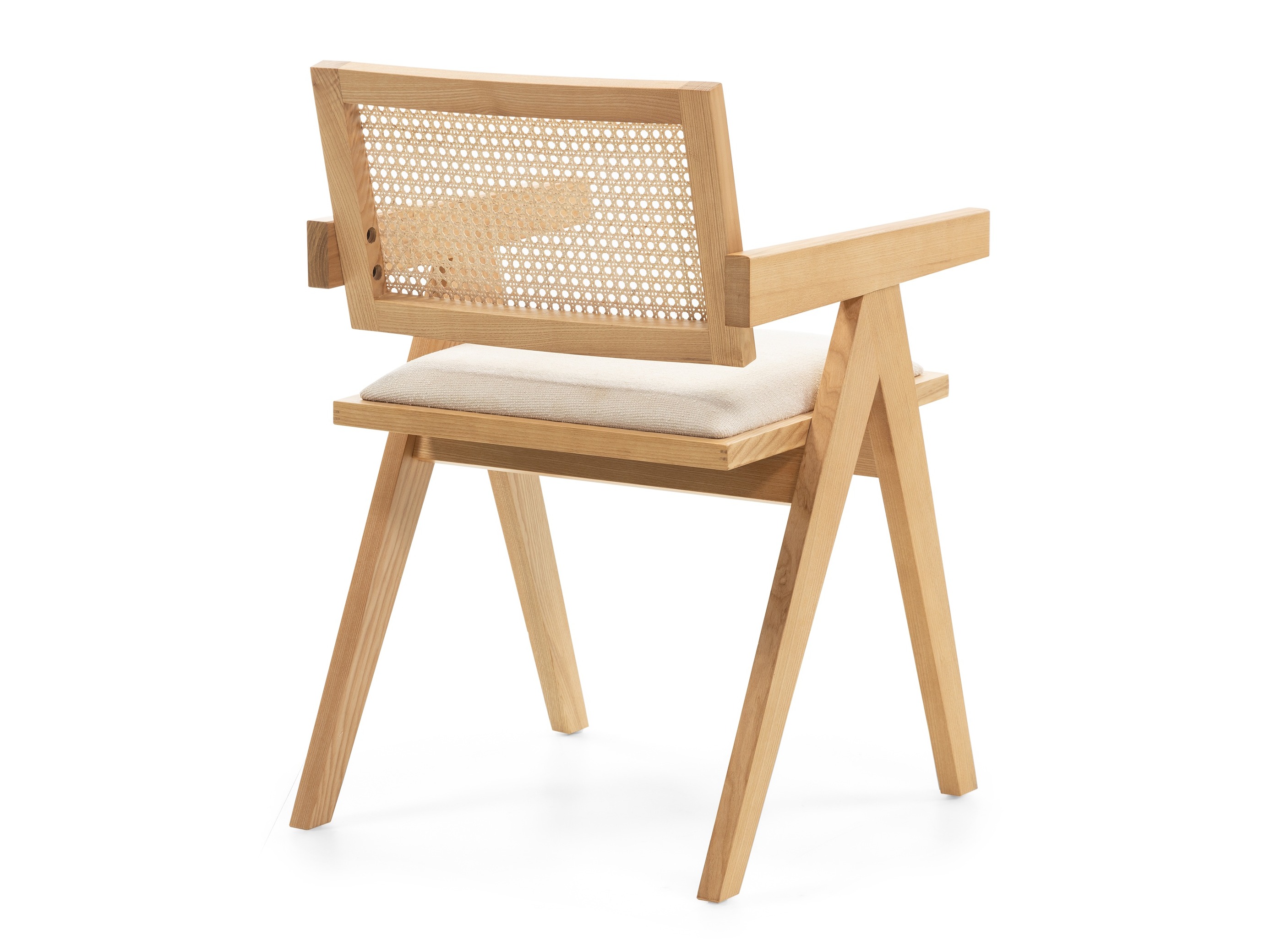 Tuoli Burleson 348 (Vaalea puu + Vaalea beige)