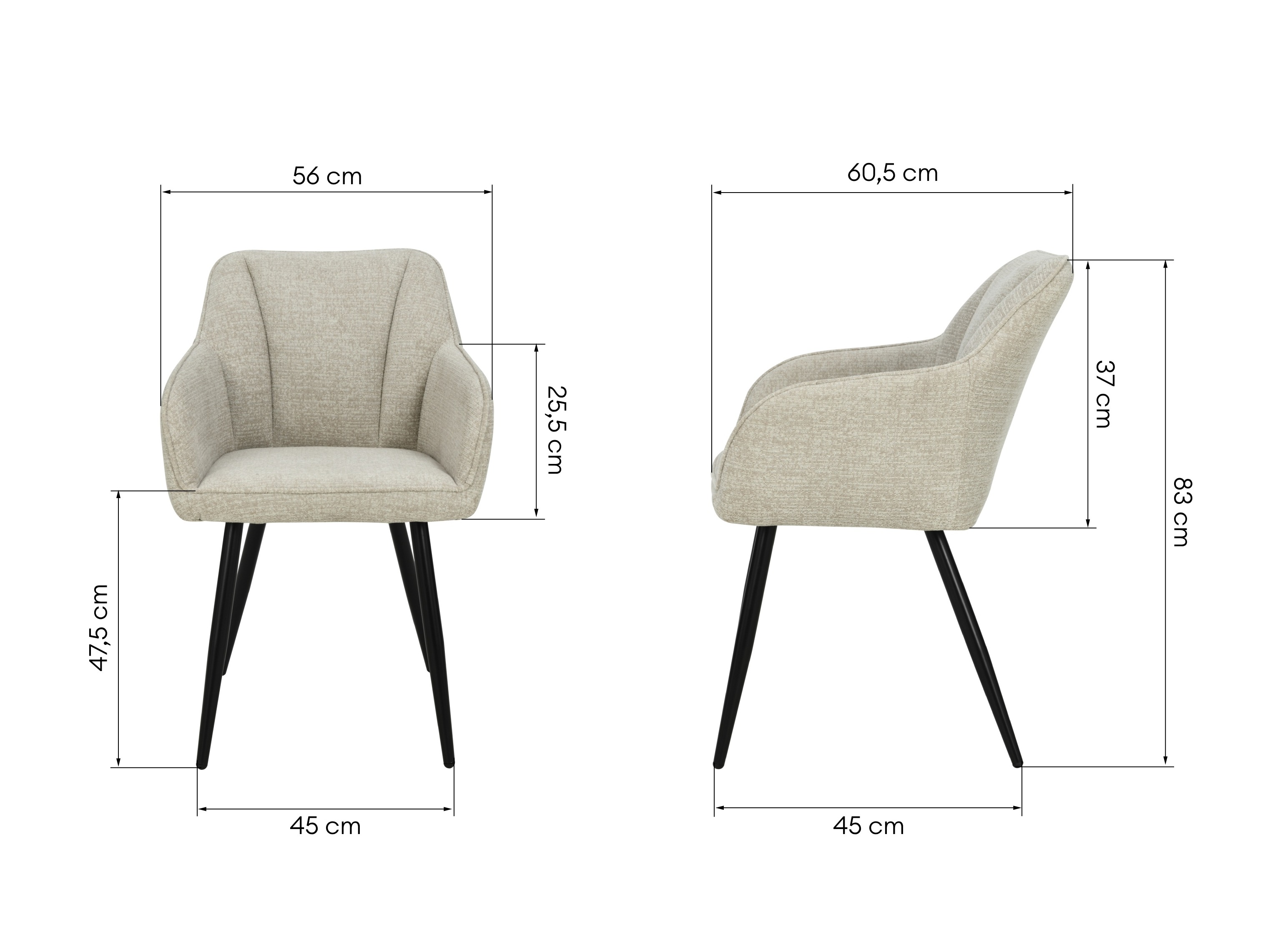 Tuoli Burleson 441 (Beige)