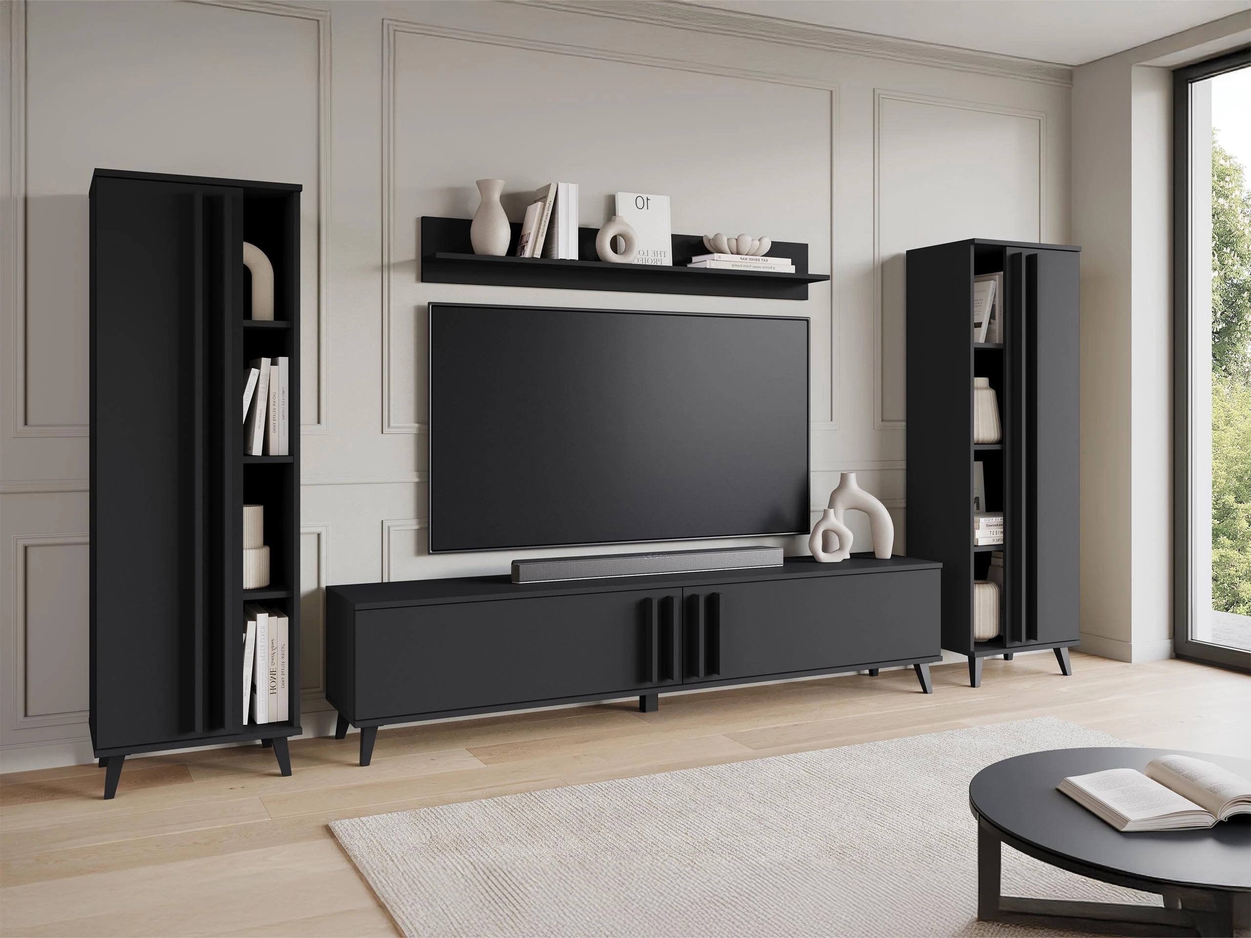 Olohuonesetti Temora 102 (Grafiitti)