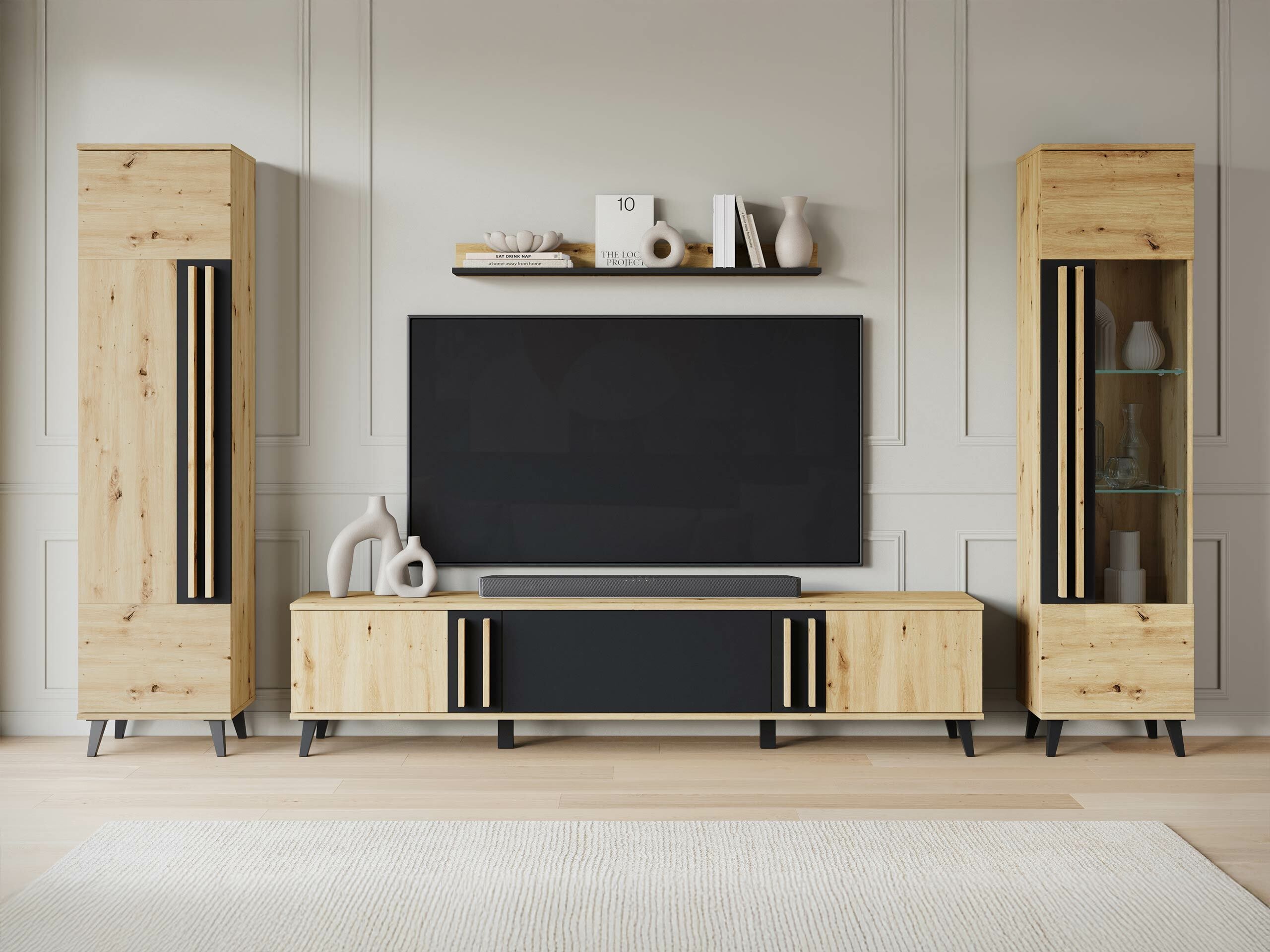 TV-taso Facetor (Artisaanitammi + Grafiitti)