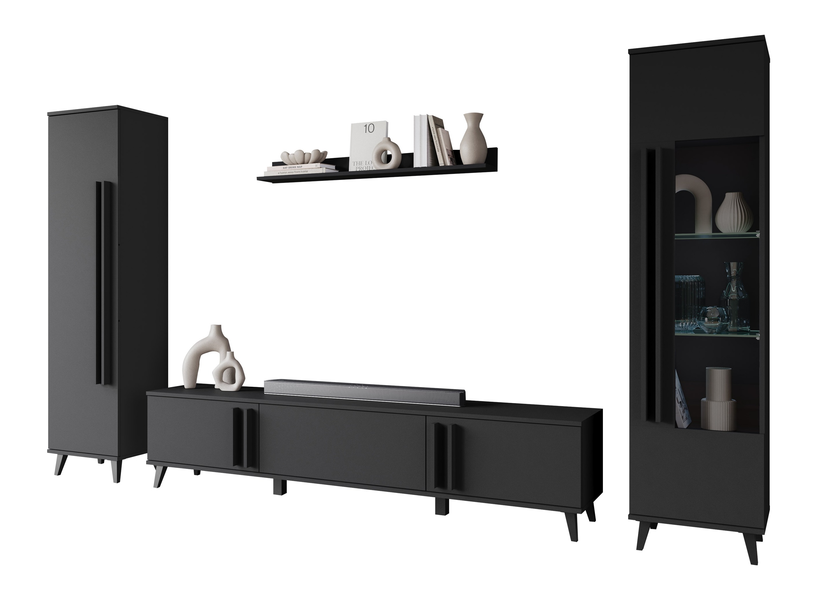 Olohuonesetti Facetor II (Grafiitti)