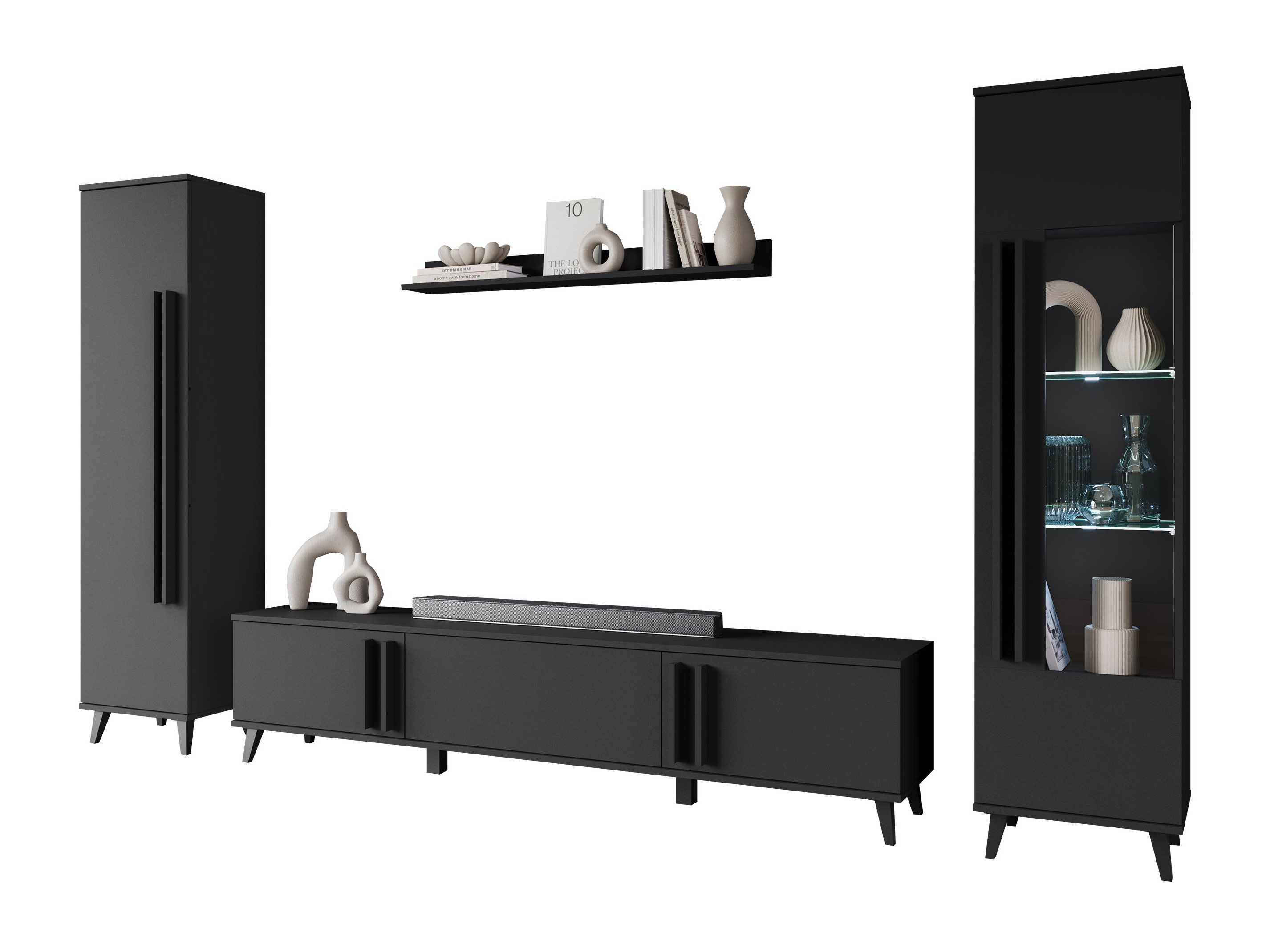 Olohuonesetti Facetor II (Grafiitti)