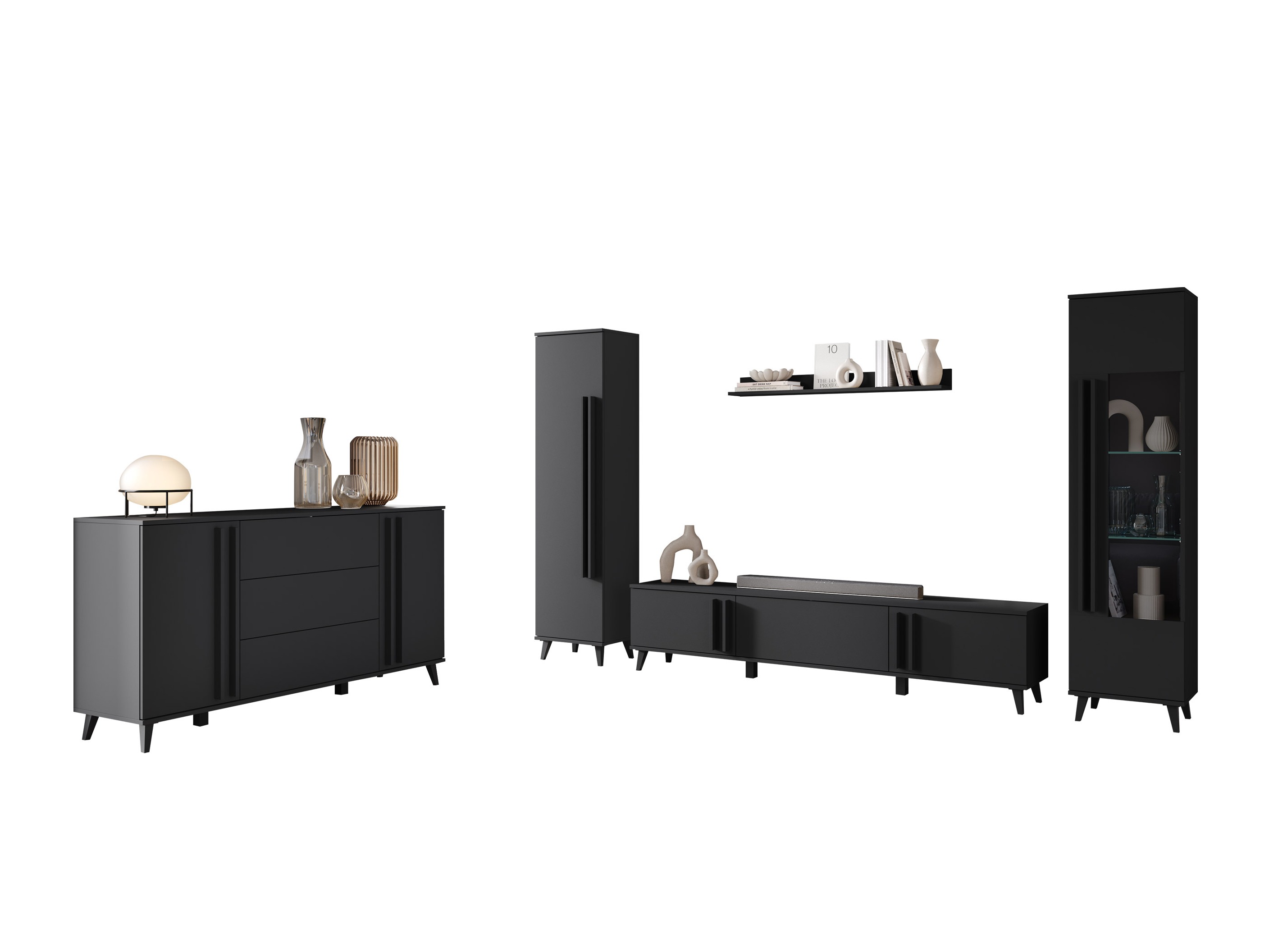 Olohuonesetti Facetor IV (Grafiitti)