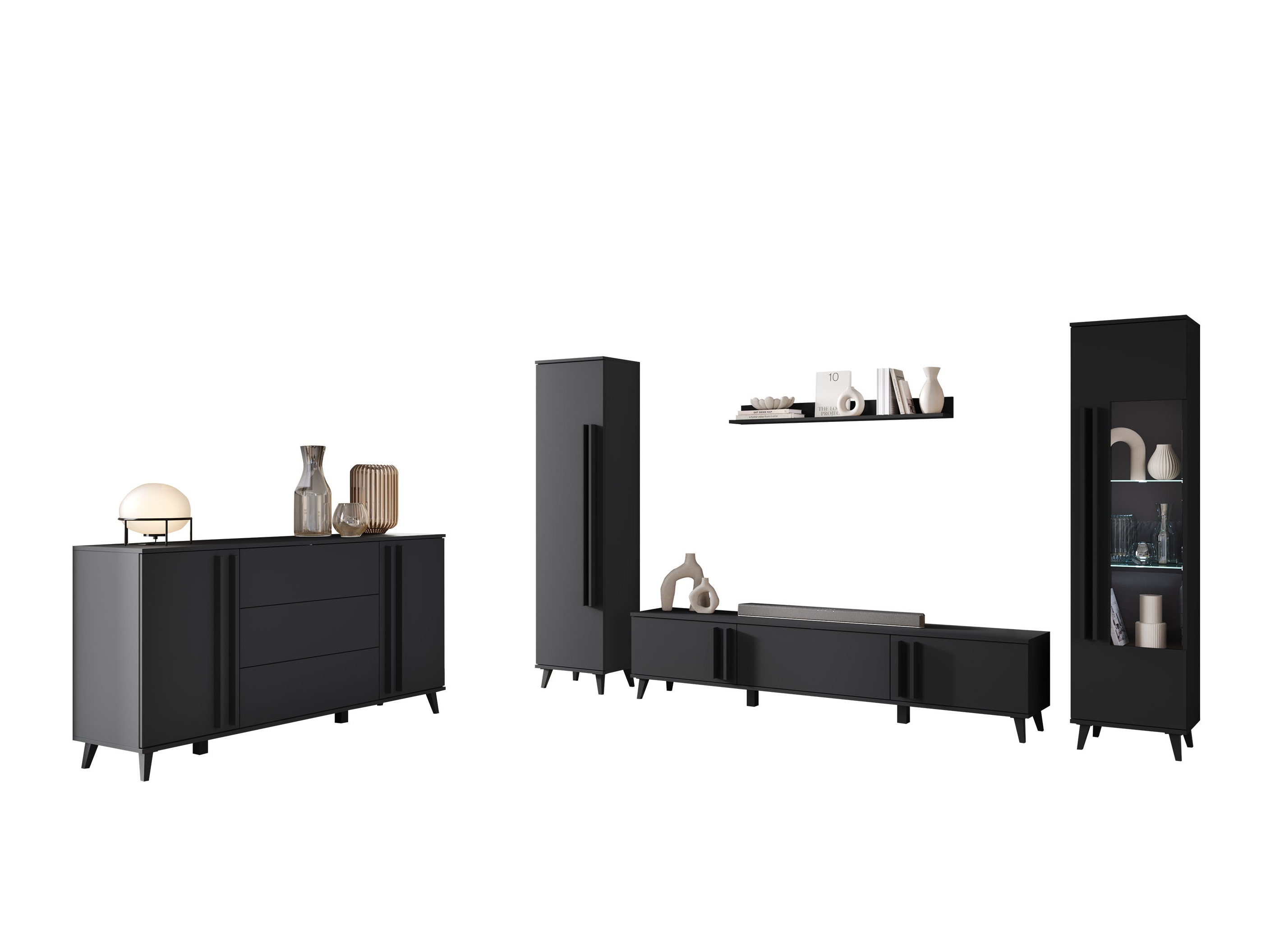 Olohuonesetti Facetor IV (Grafiitti)