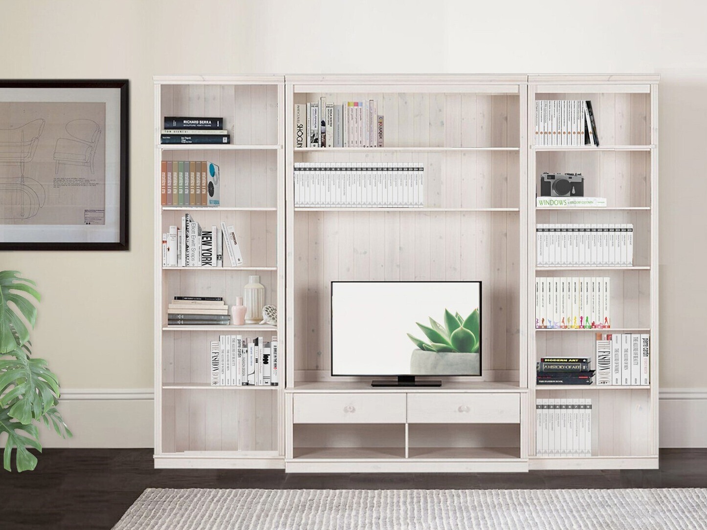 Olohuonesetti Saltoro 127 (Valkoinen)