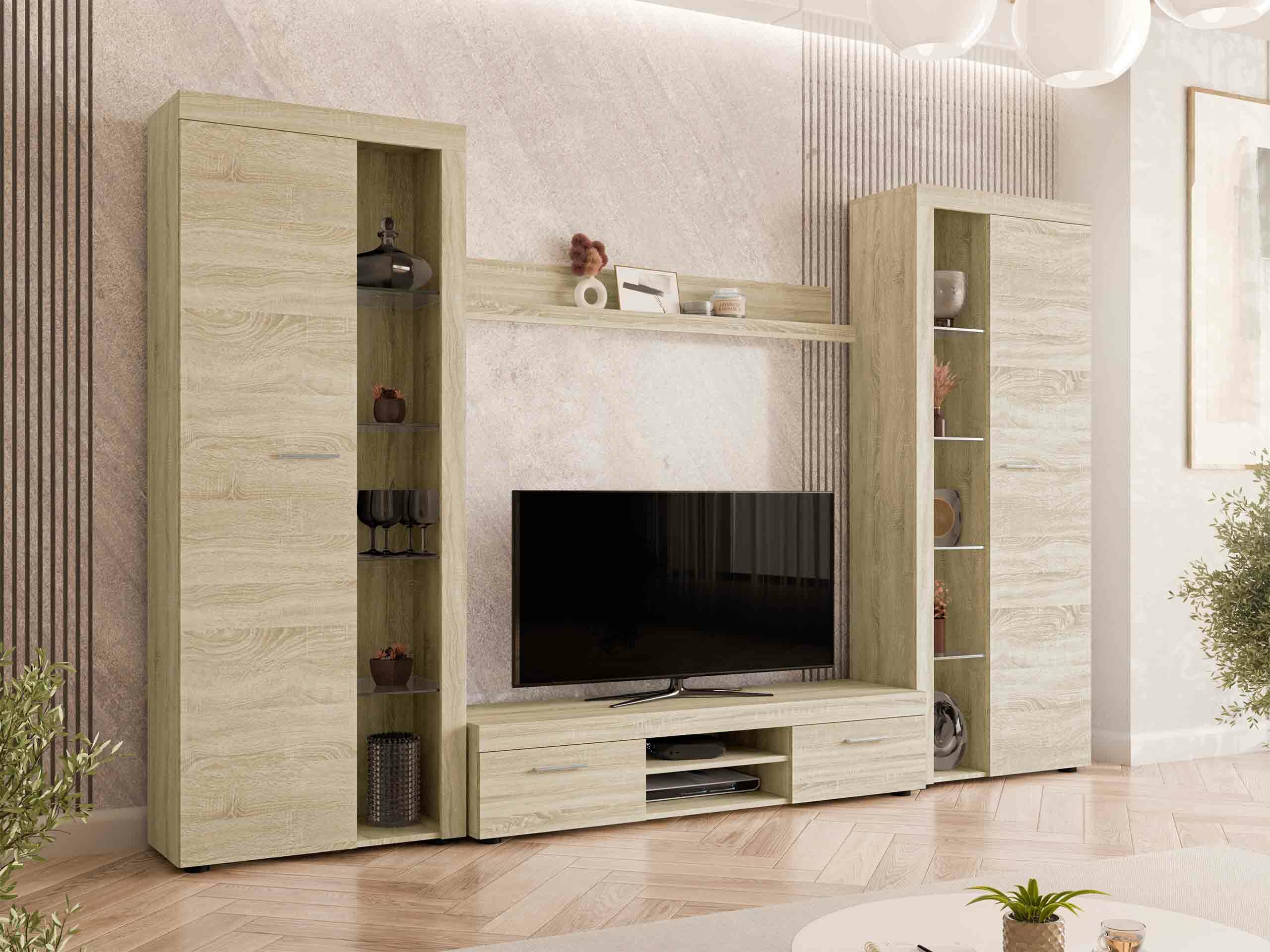 Olohuonesetti Soca II (Sonoma-tammi)