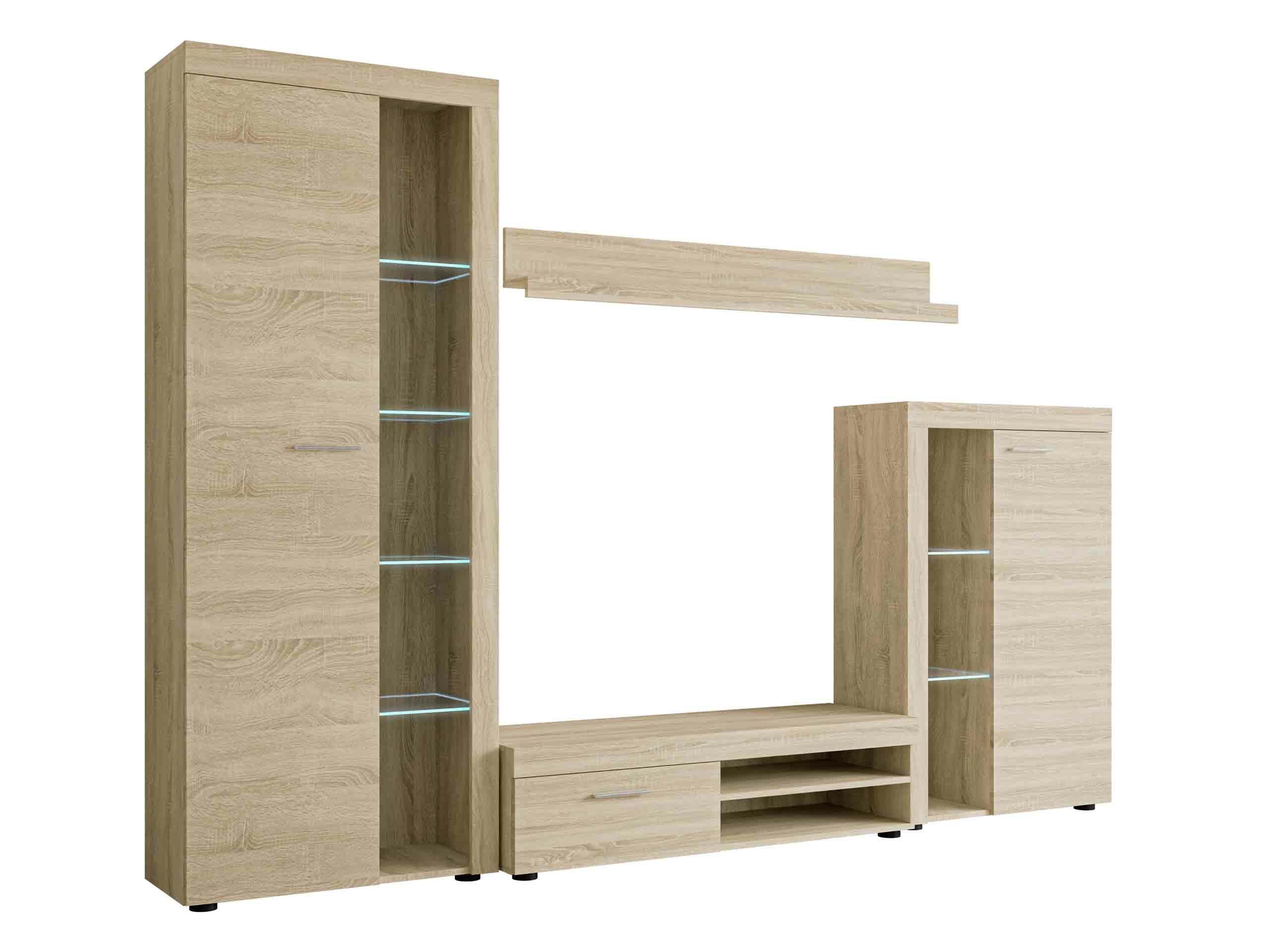 Olohuonesetti Univio (Sonoma-tammi)