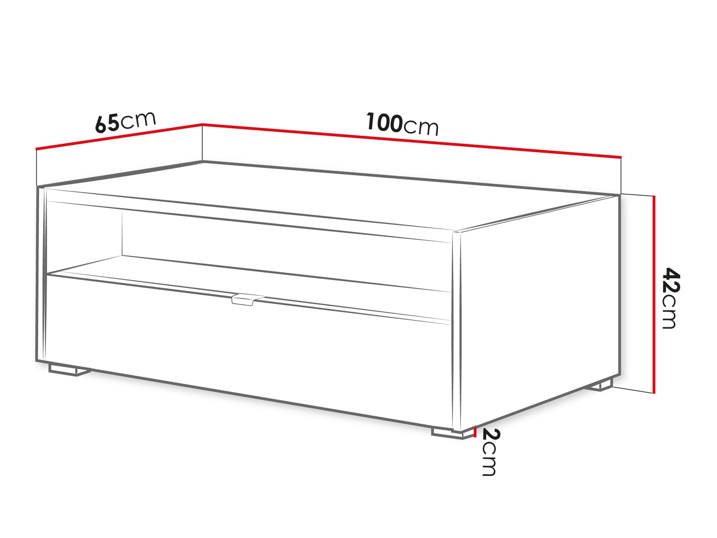 Sohvapöytä Comfivo Ordo