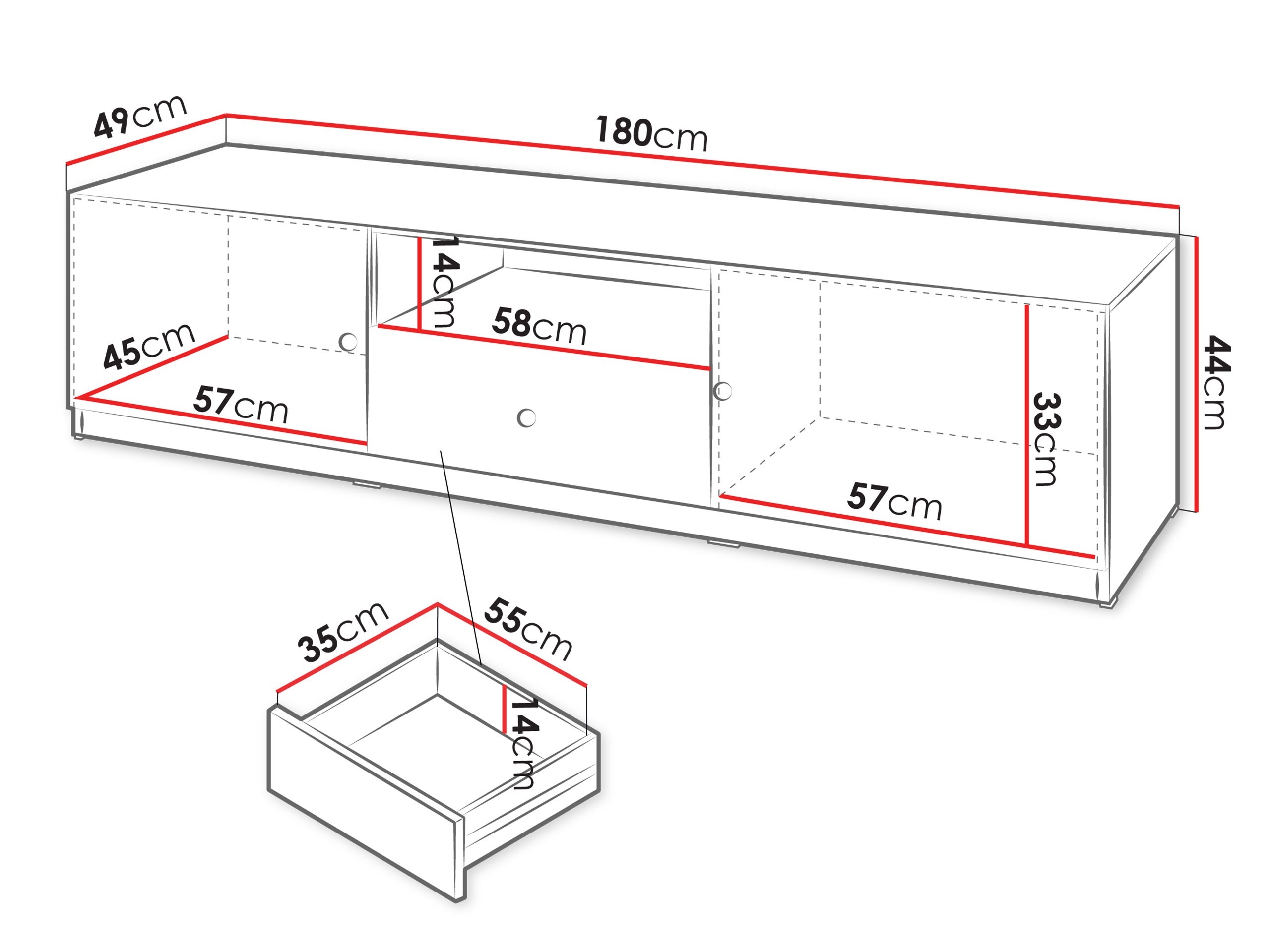 TV-taso Comfivo Lenitas