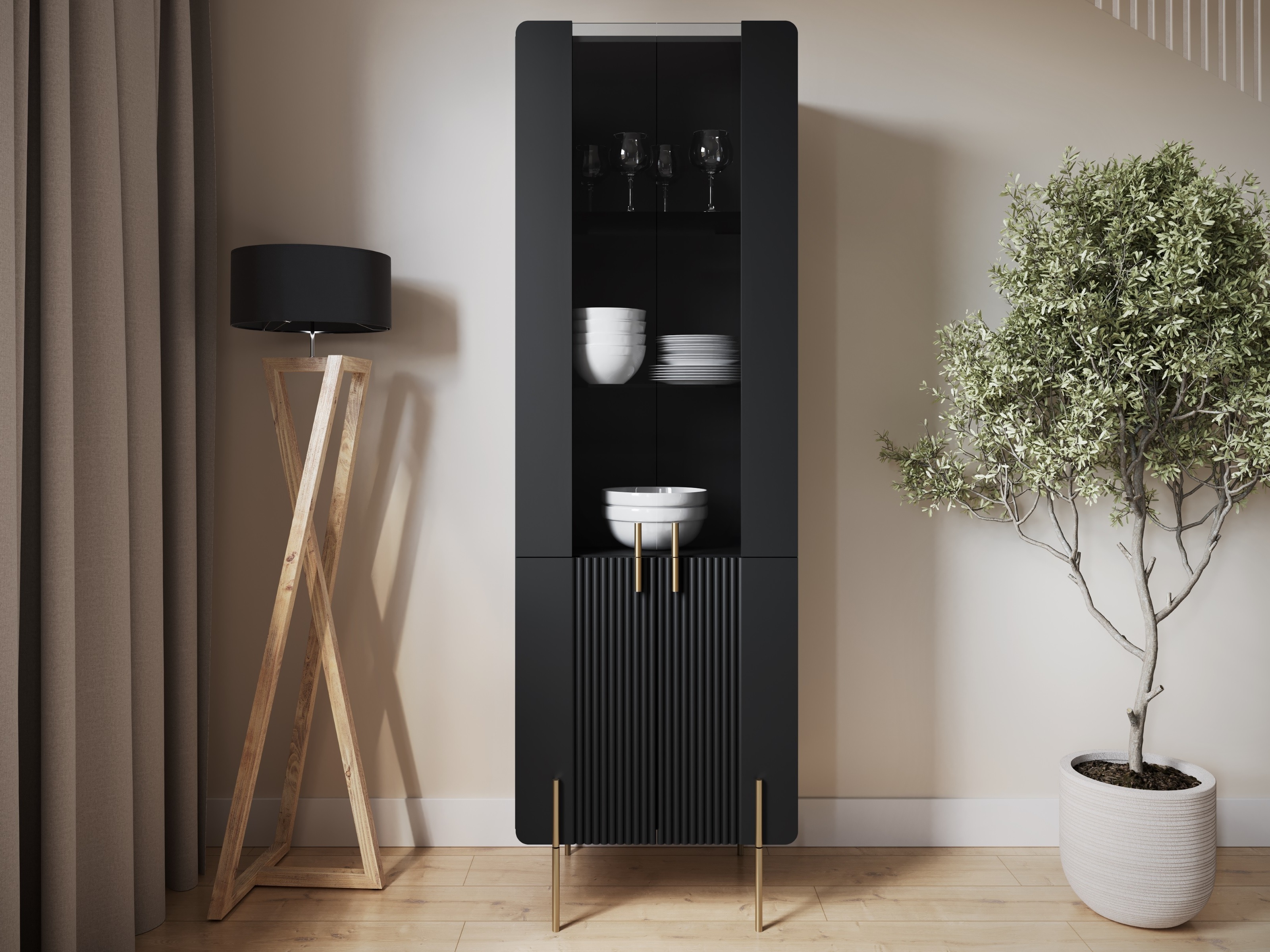 Hylly Etrvero 103 (Musta)