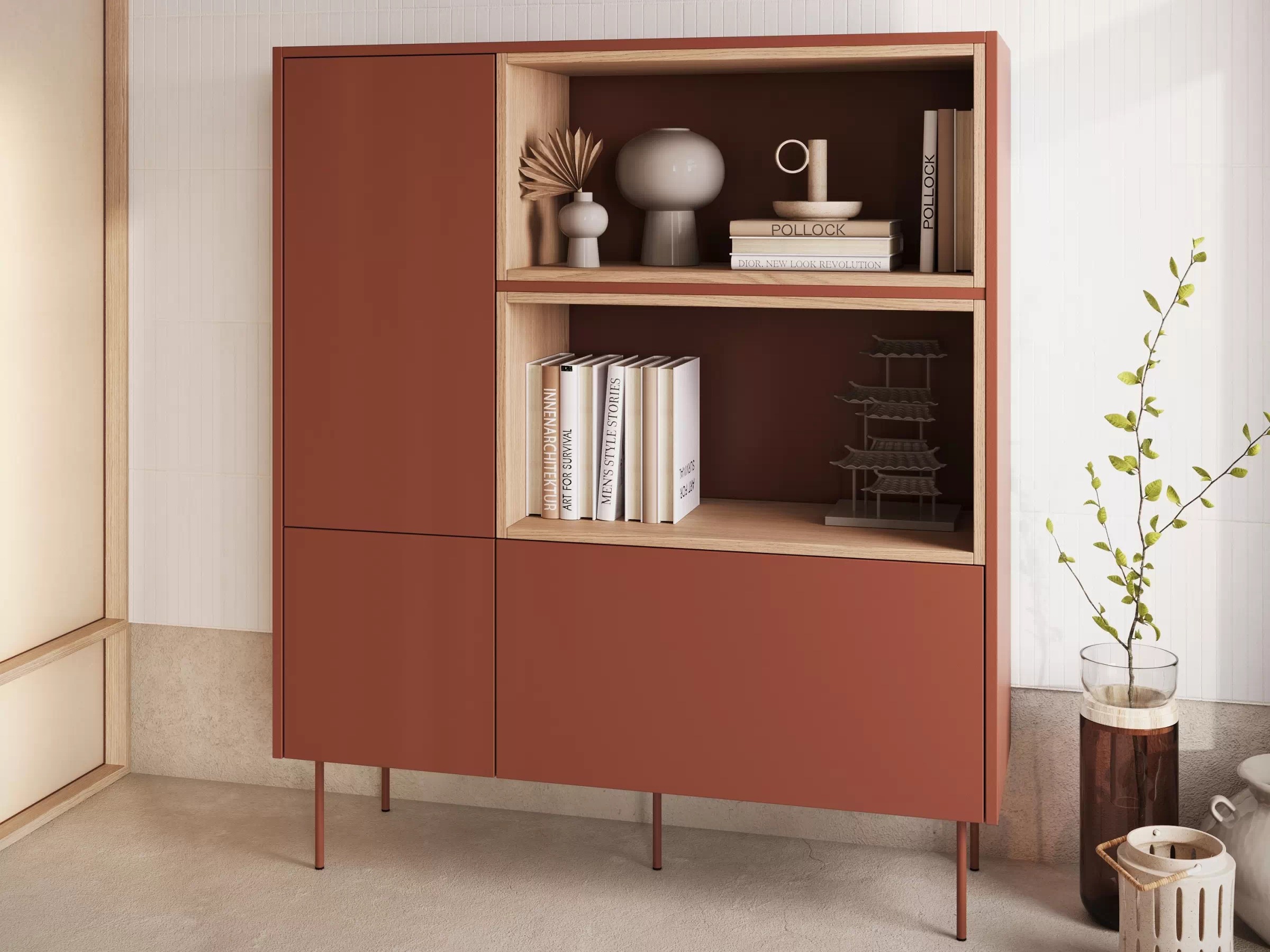 Hylly Tivdala 112 (Tammi + Mattapunainen)