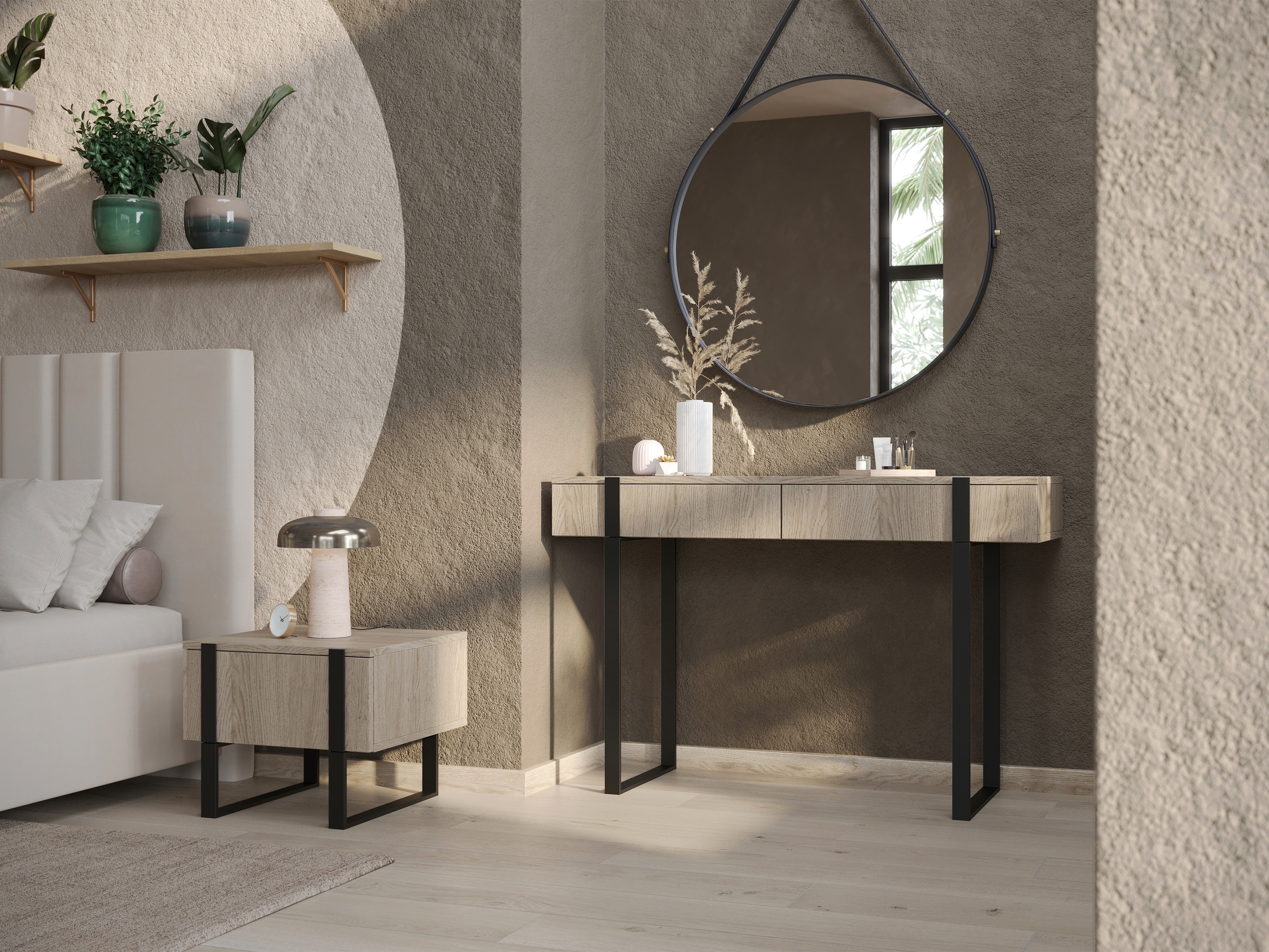 Yöpöytäsetti Lortesu 108 (Tammi)