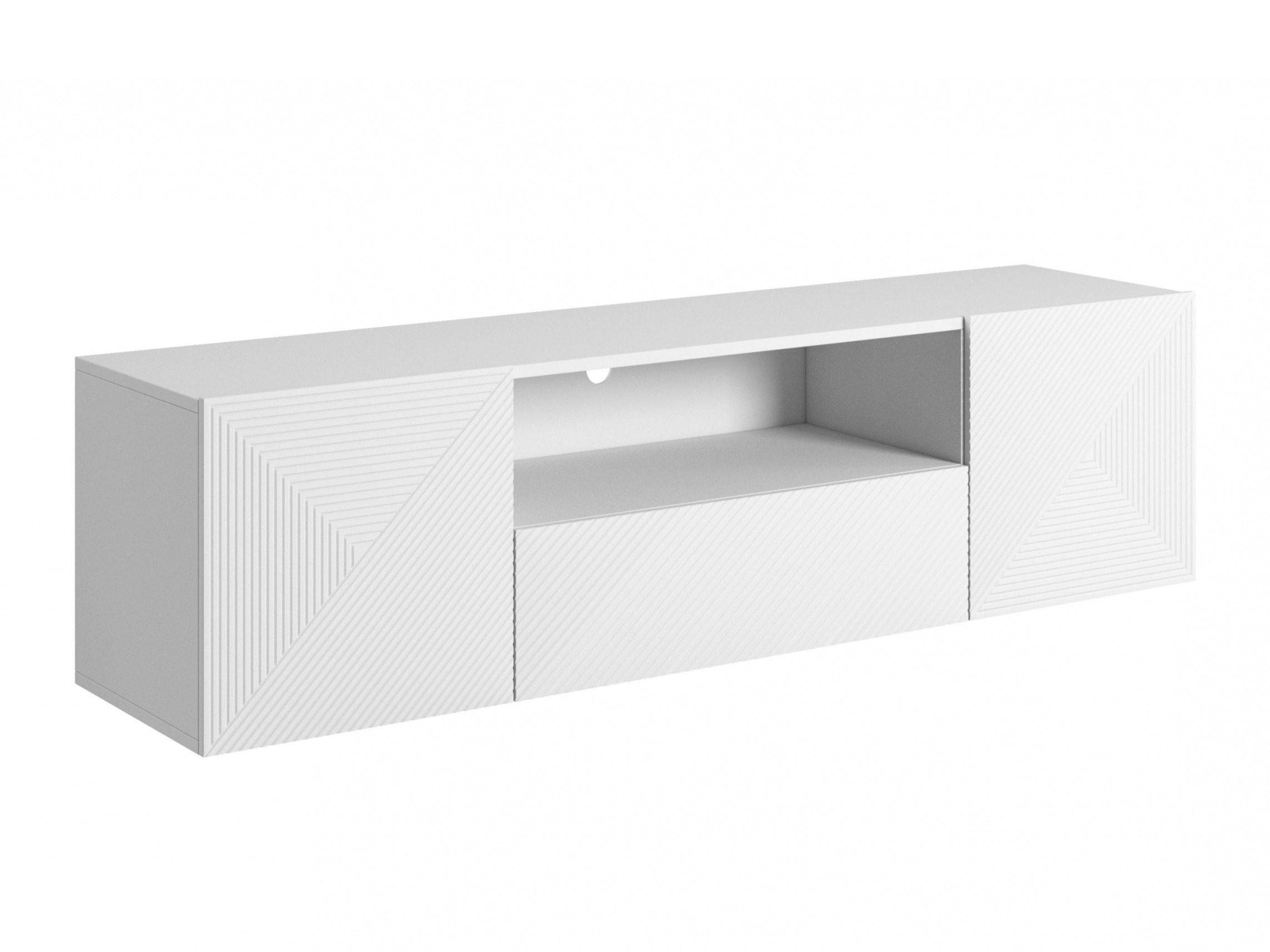 TV-taso Dortivi 101 (Matta valkoinen)