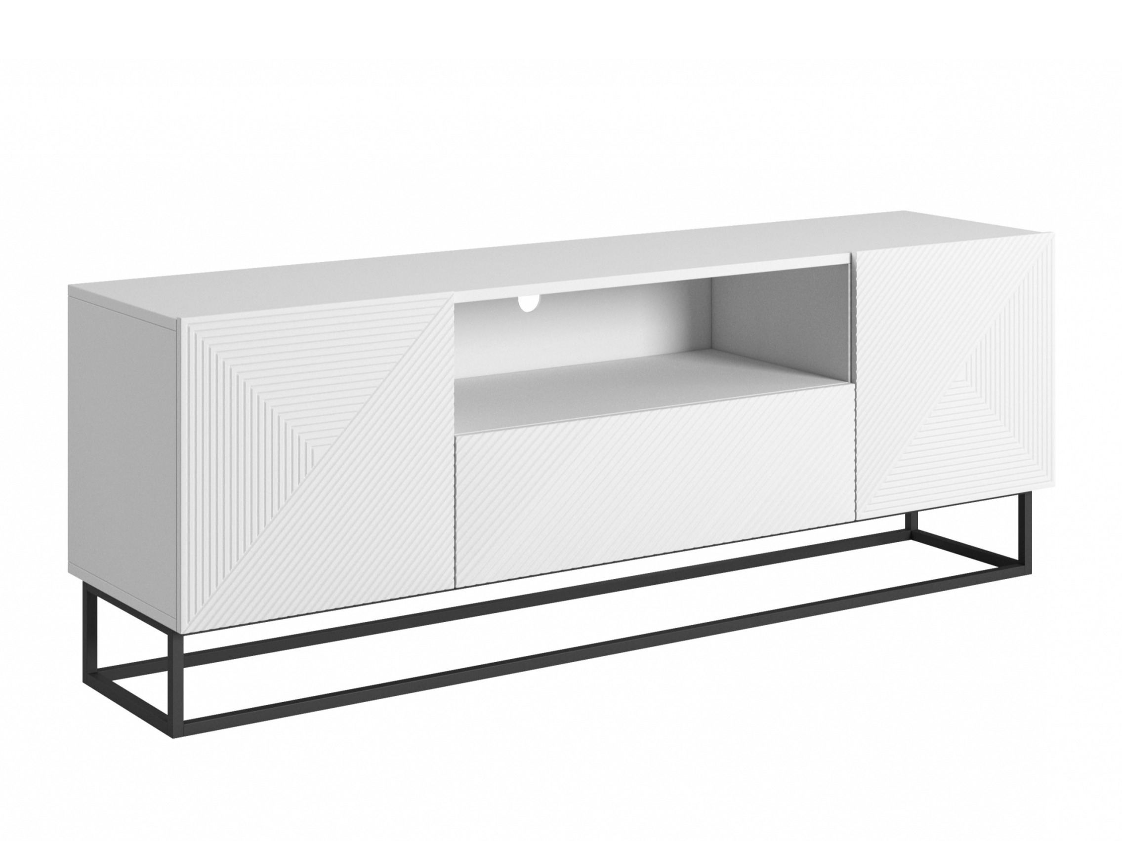 TV-taso Dortivi 102 (Matta valkoinen)