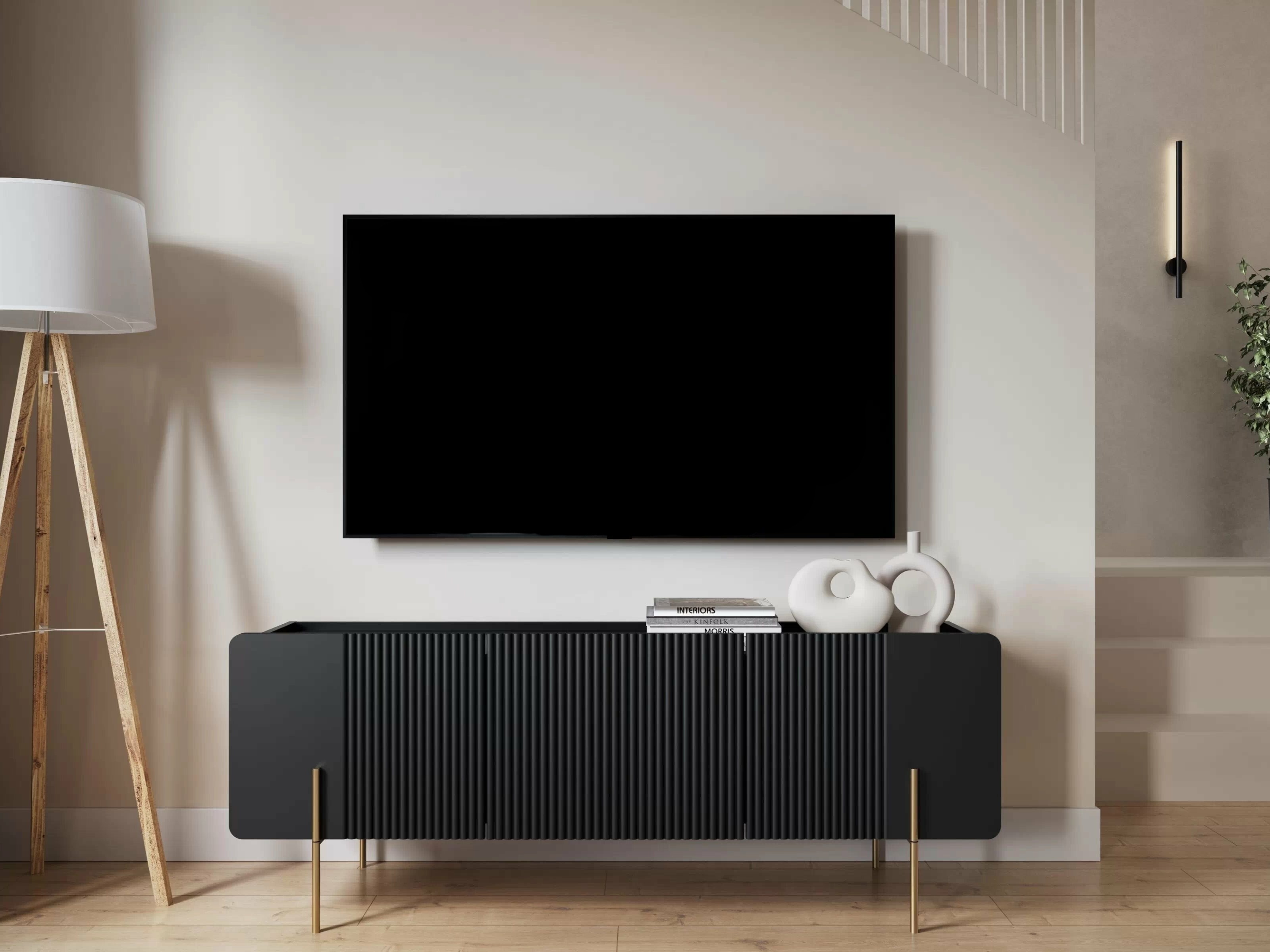 TV-taso Etrvero 100 (Musta)