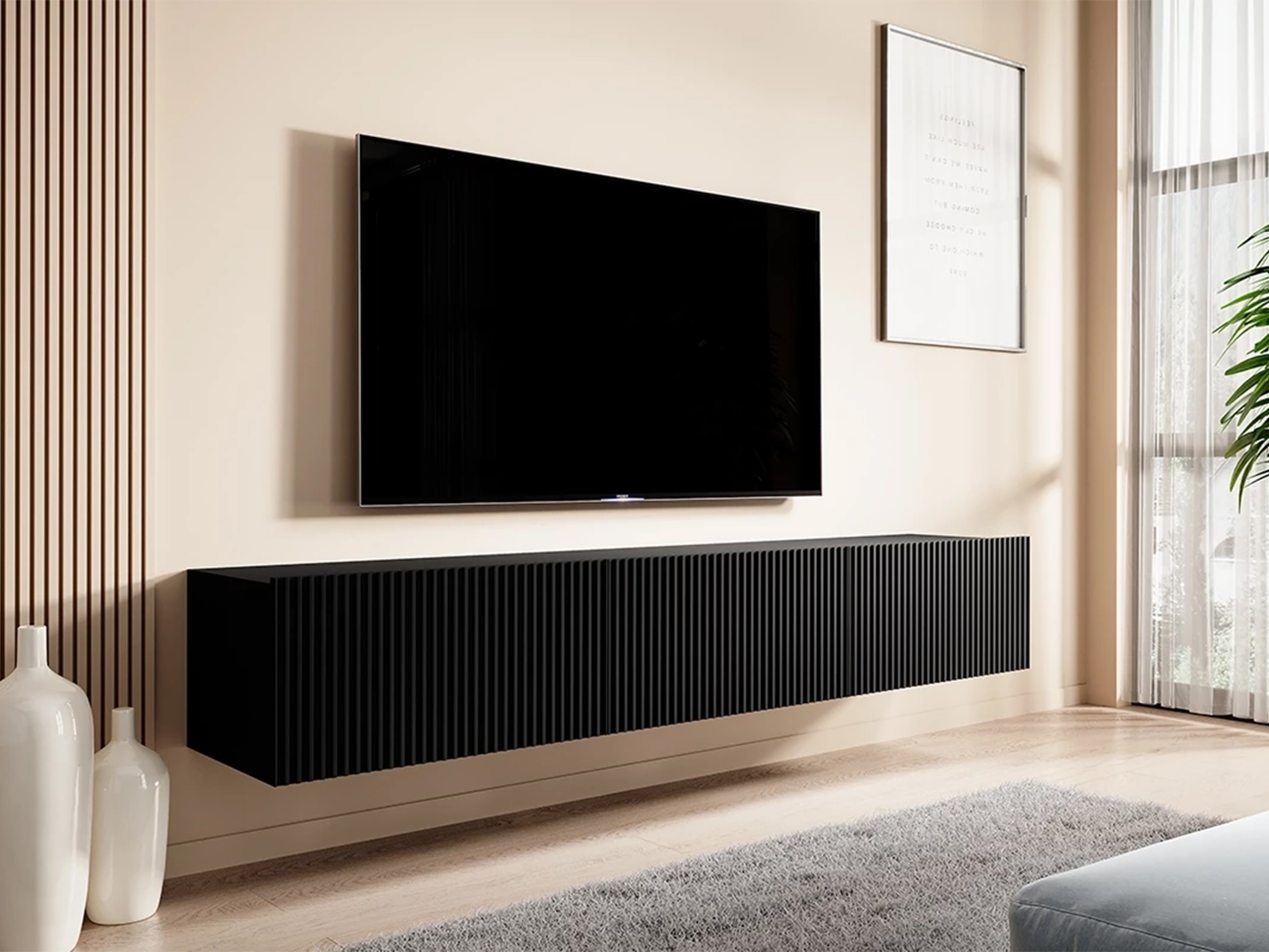 TV-taso Melfelu 104 (Musta)