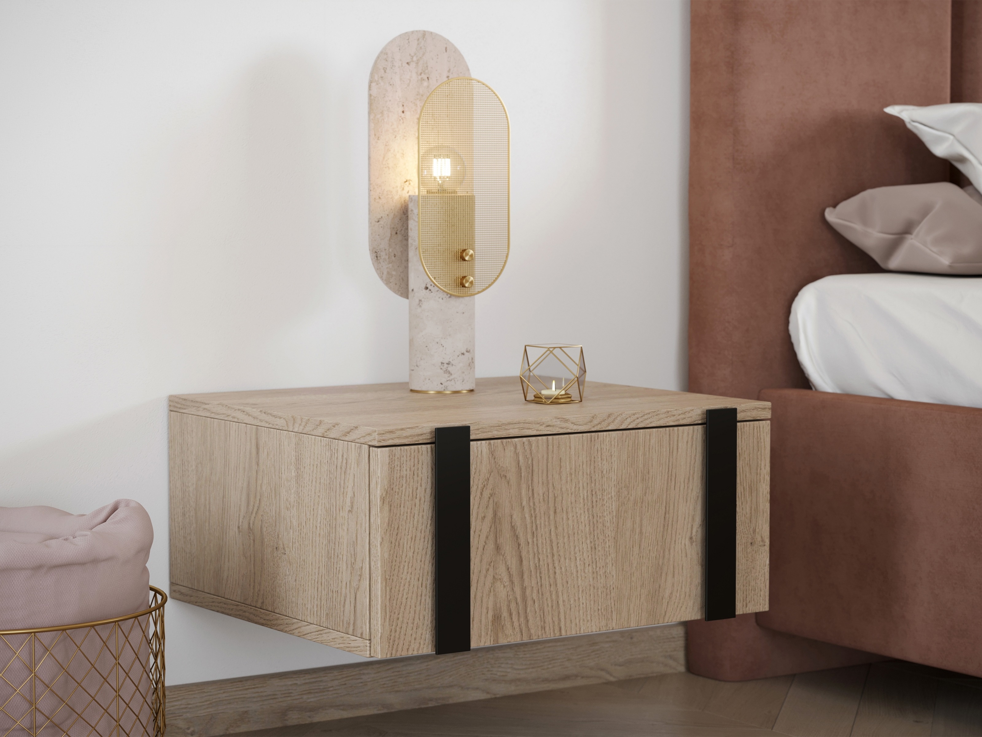 Yöpöytäsetti Lortesu 109 (Tammi)