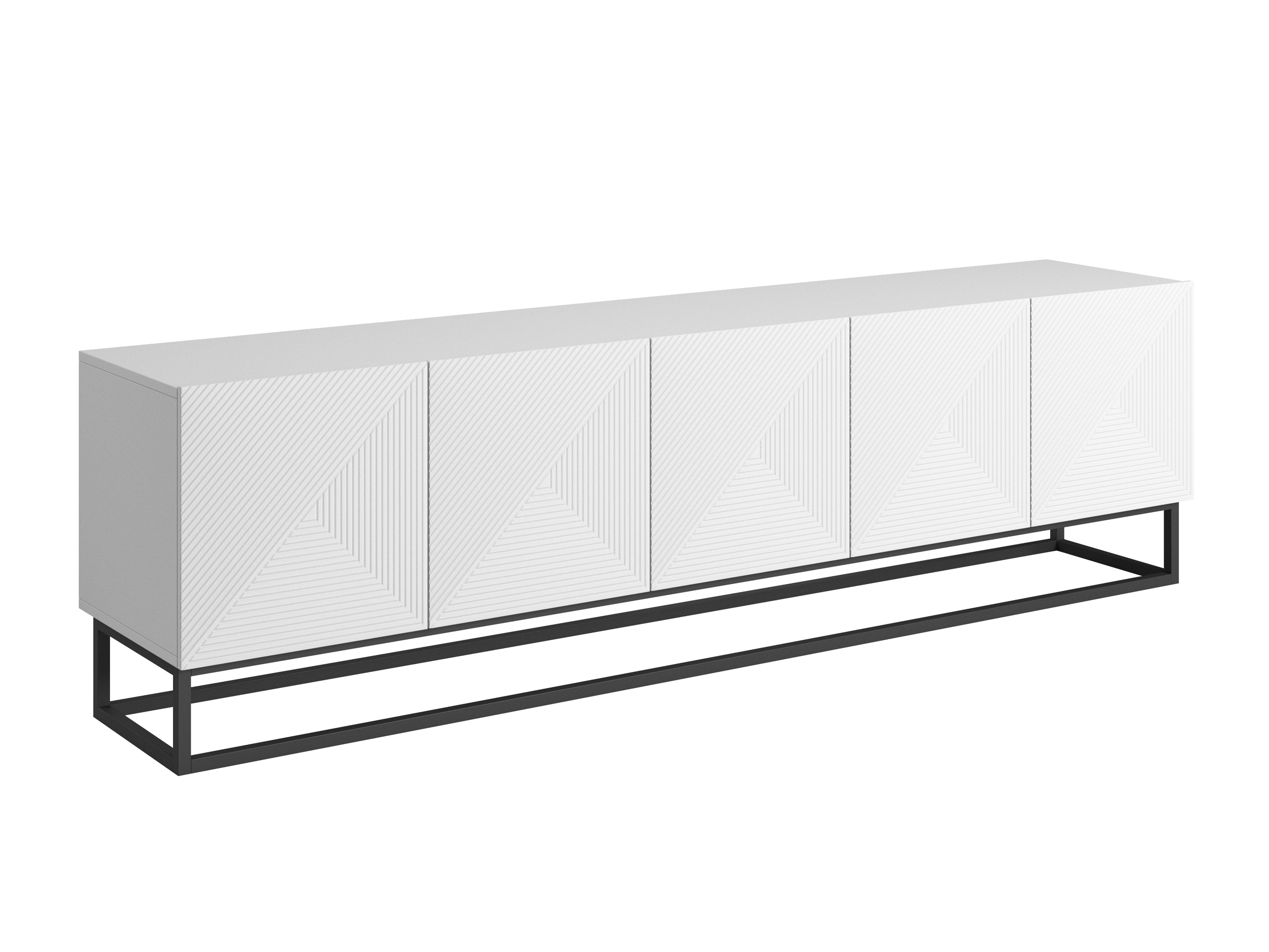 TV-taso Dortivi 105 (Matta valkoinen)