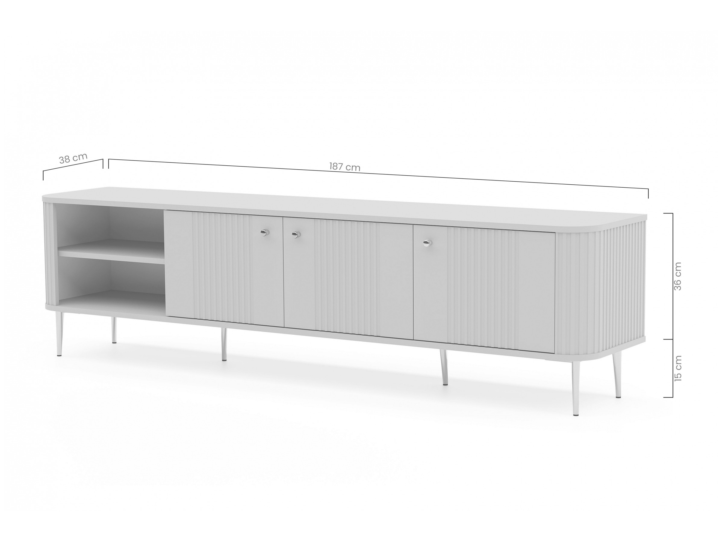 TV-taso Revtoru 101 (Musta)