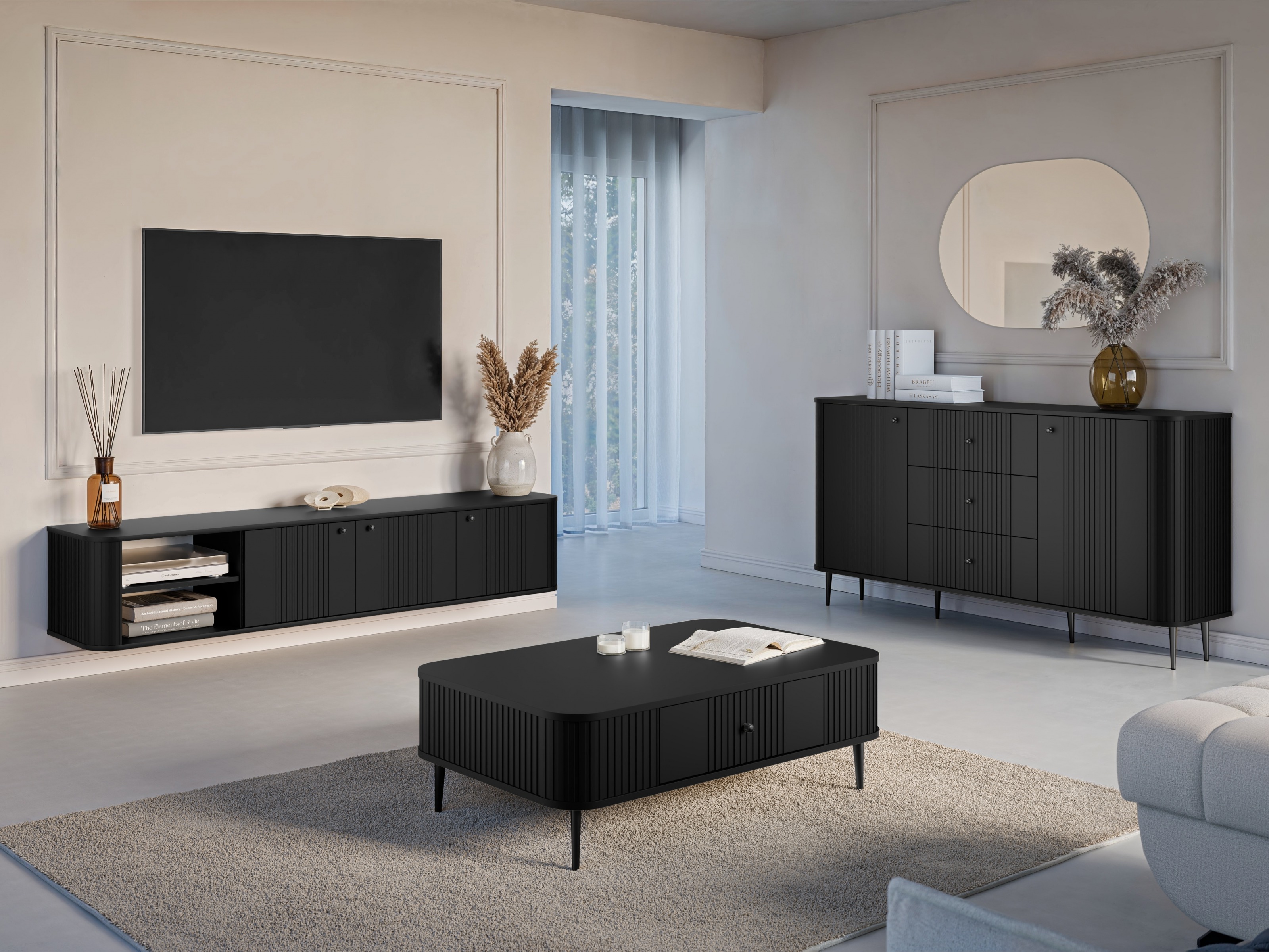 TV-taso Revtoru 103 (Musta)