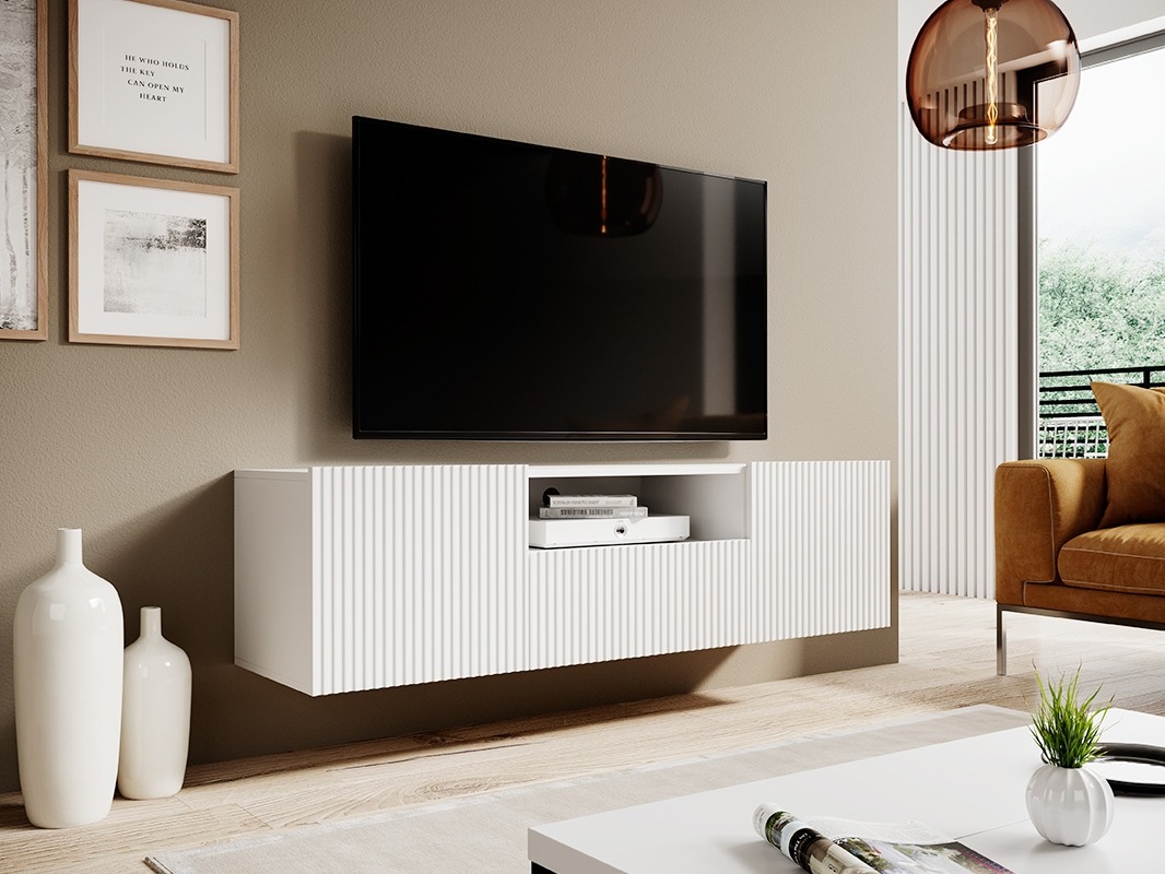 TV-taso Melfelu 108 (Valkoinen)