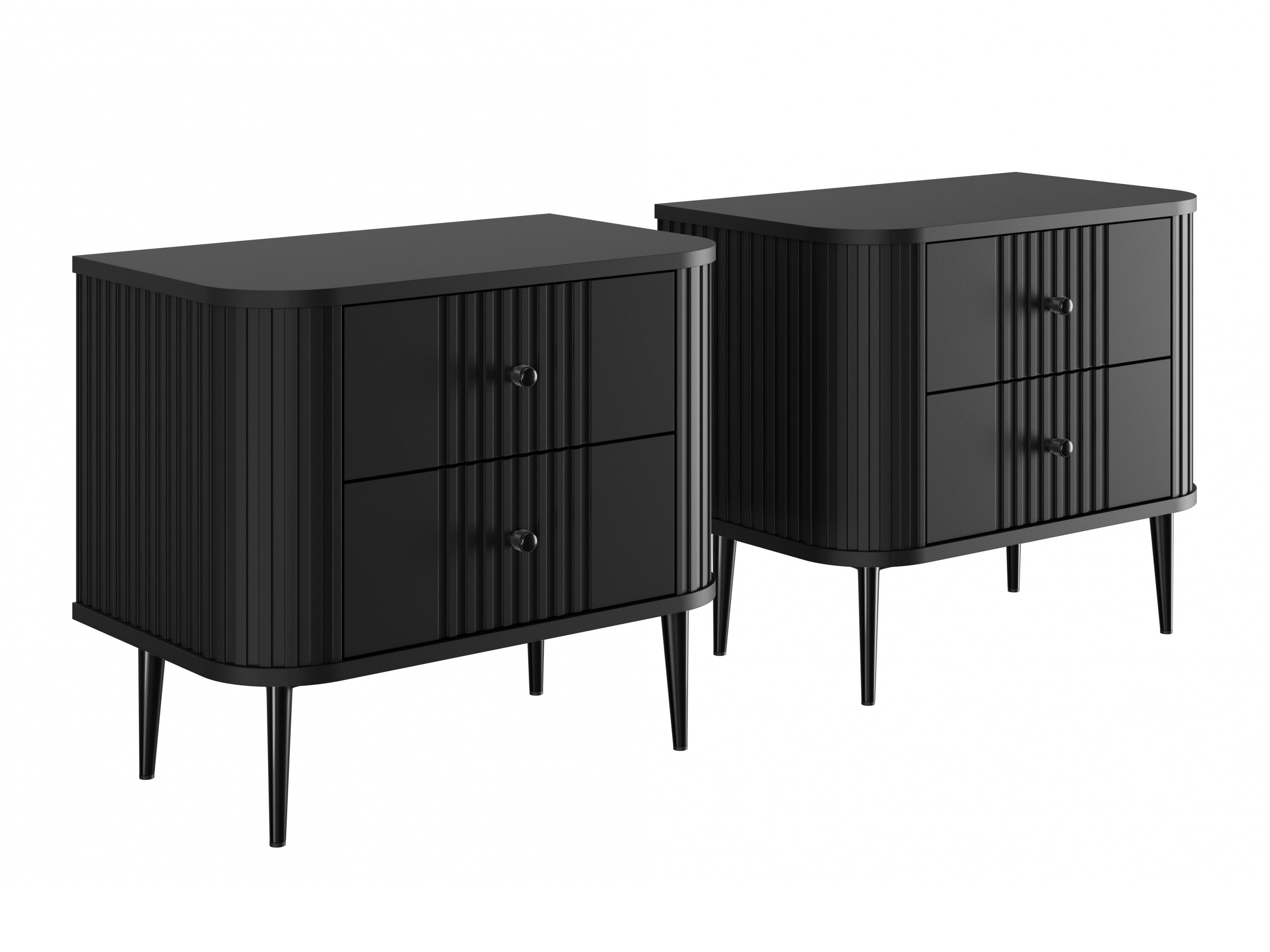 Yöpöytäsetti Revtoru 106 (Musta)