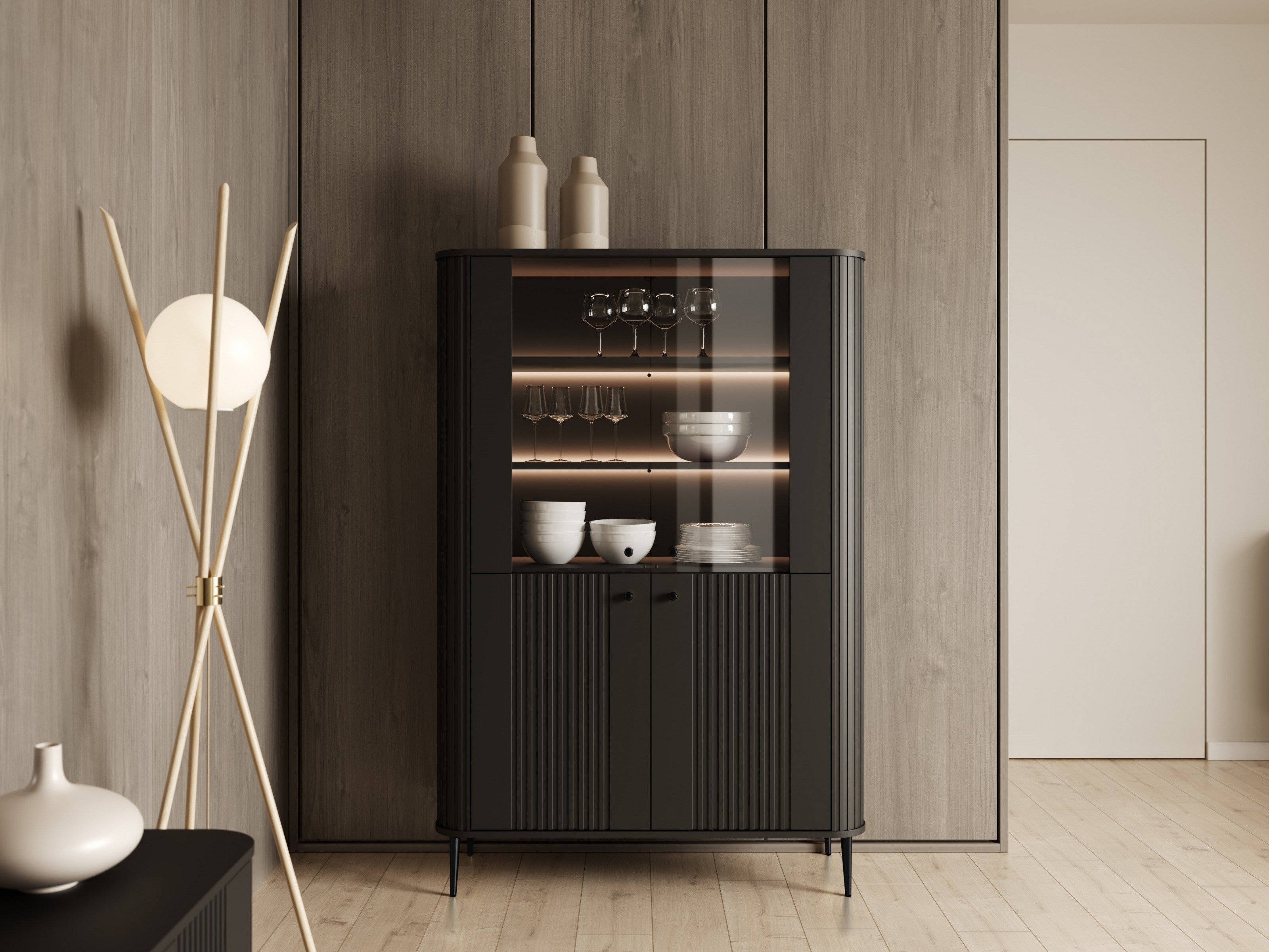 Hylly Revtoru 108 (Musta)